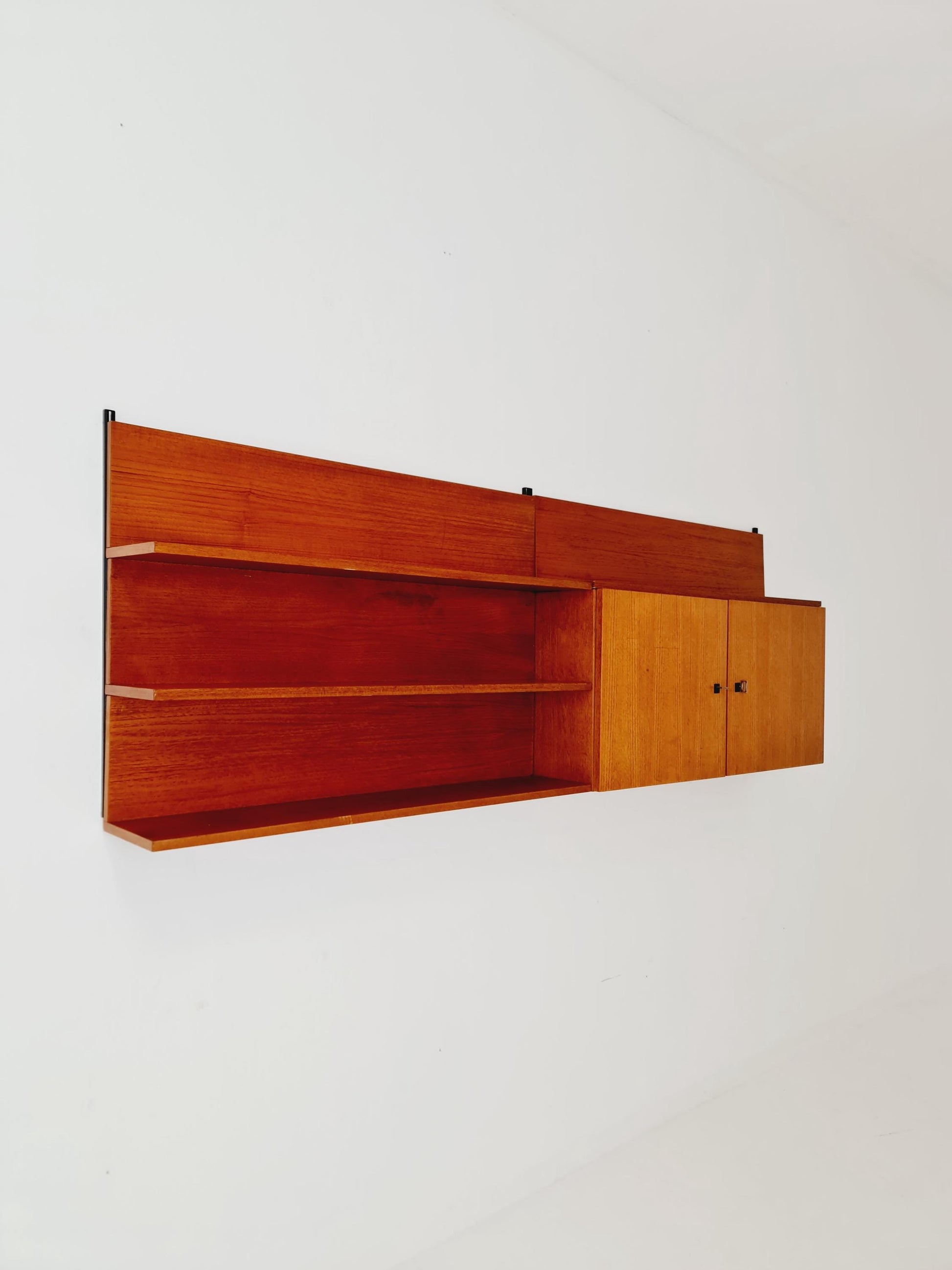 German shelf-system by Mustring West Germany Teak , 1950s