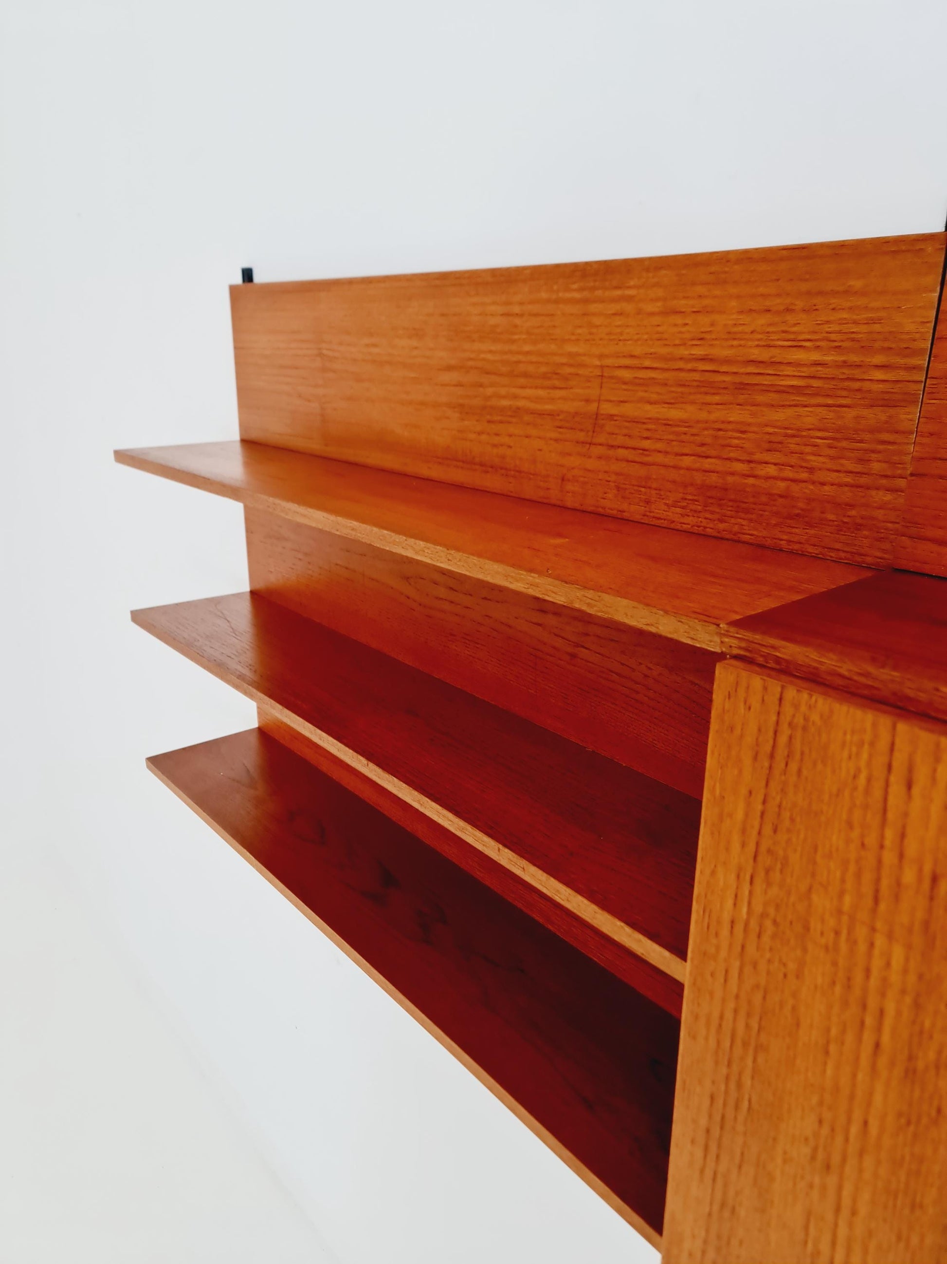 German shelf-system by Mustring West Germany Teak , 1950s