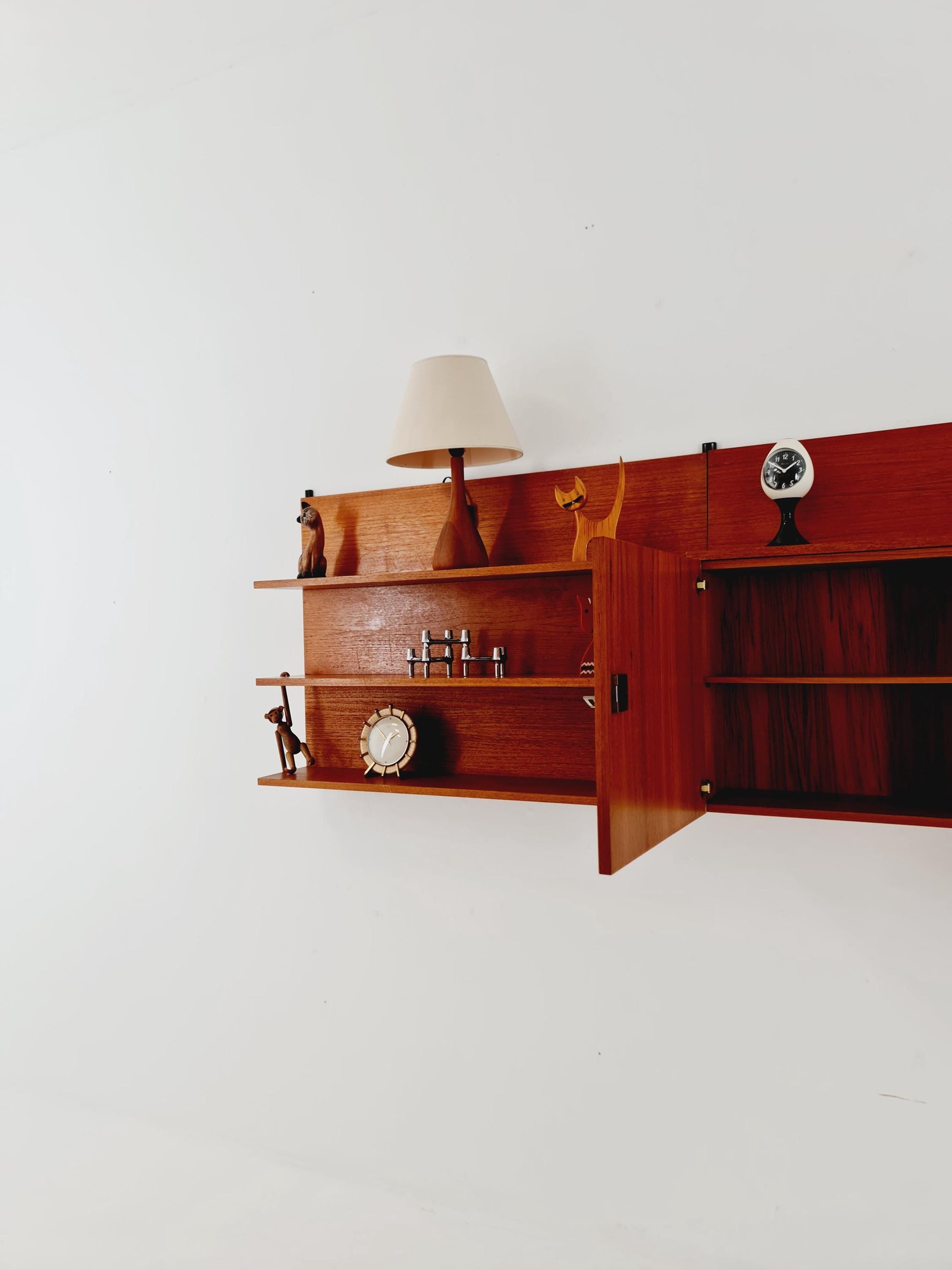 German shelf-system by Mustring West Germany Teak , 1950s