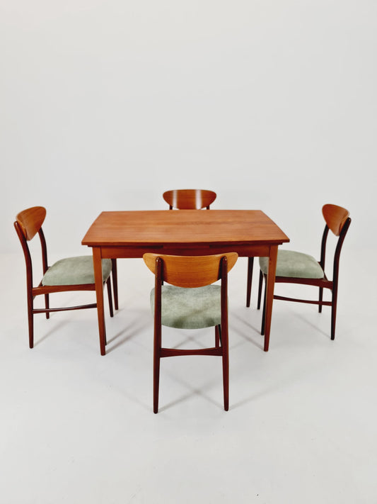 German Teak Dining Table from Lübke, 1960s