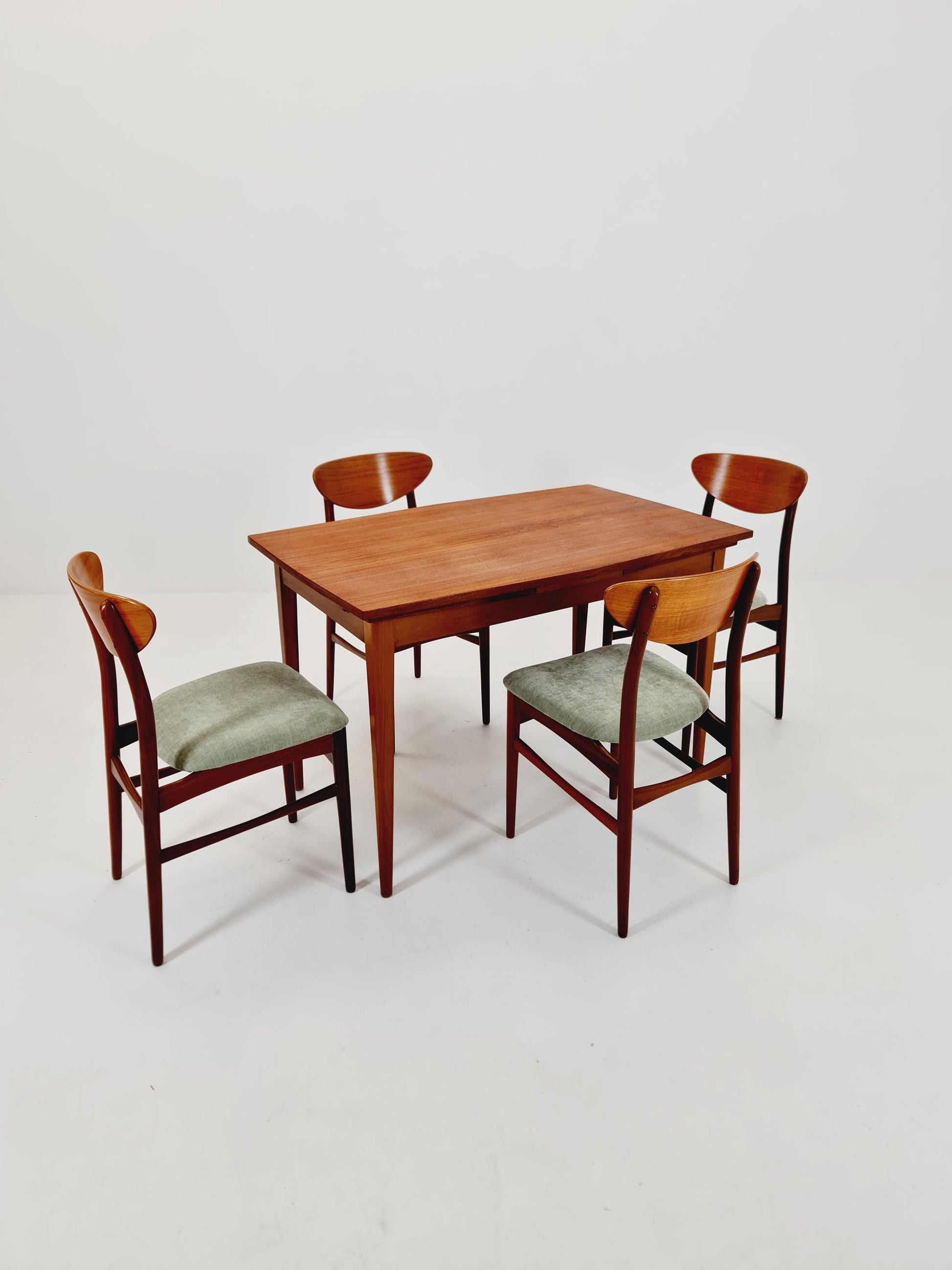 German Teak Dining Table from Lübke, 1960s