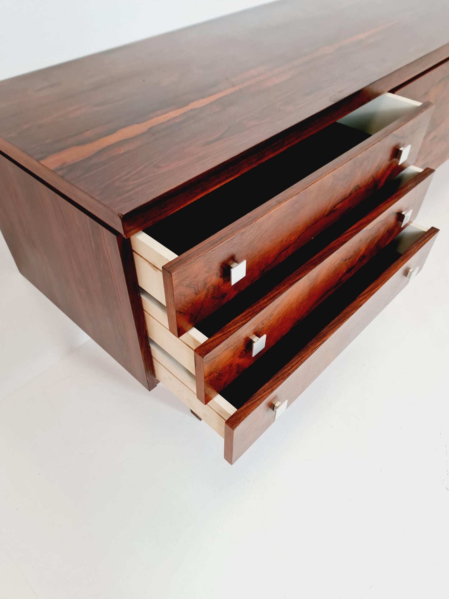 Rare Mid Century Modern German Rosewwod Sideboard, 1960s
