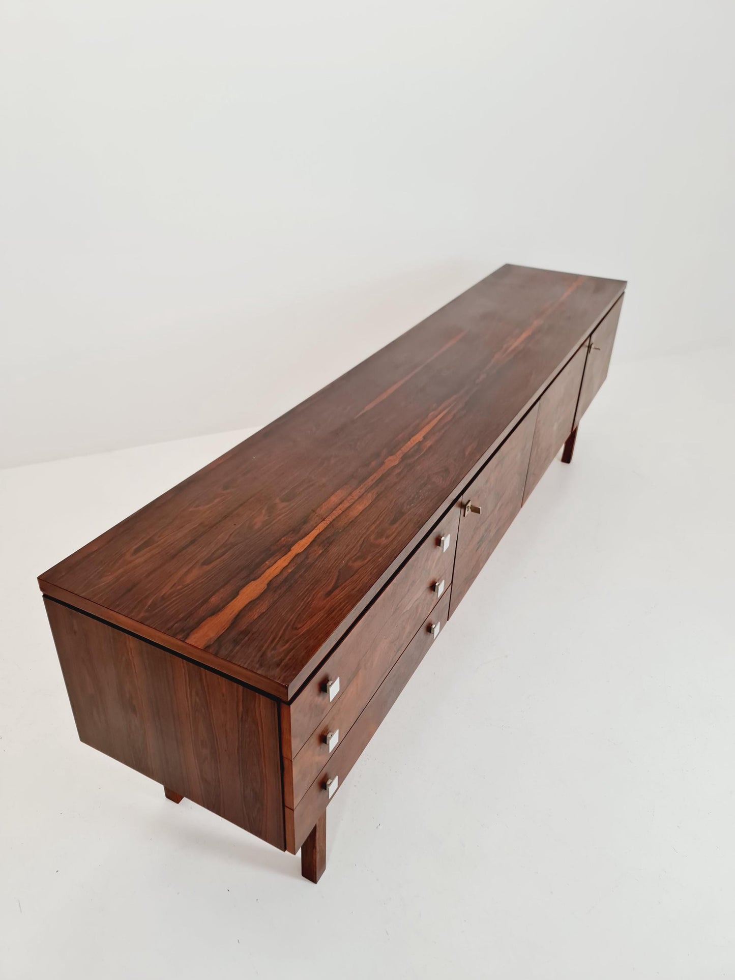 Rare Mid Century Modern German Rosewwod Sideboard, 1960s