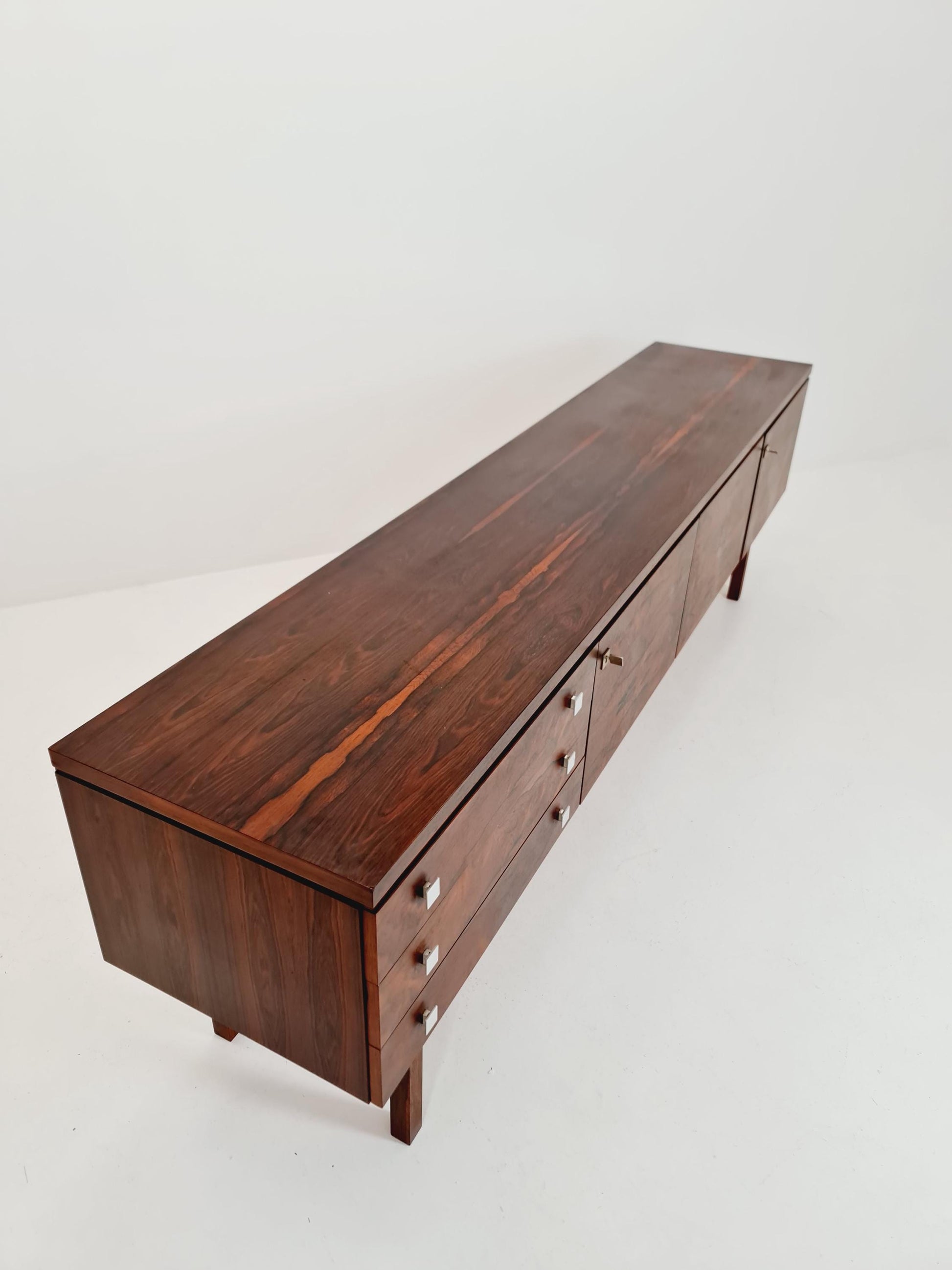 Rare Mid Century Modern German Rosewwod Sideboard, 1960s