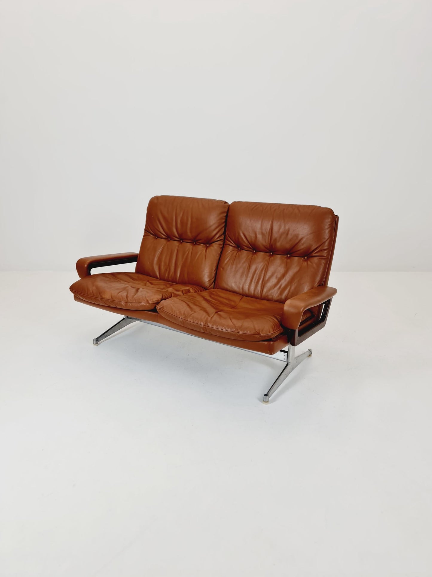 Midcentury sofa King by Andre Vanenbrouck for strässle Switzerland ,1970s