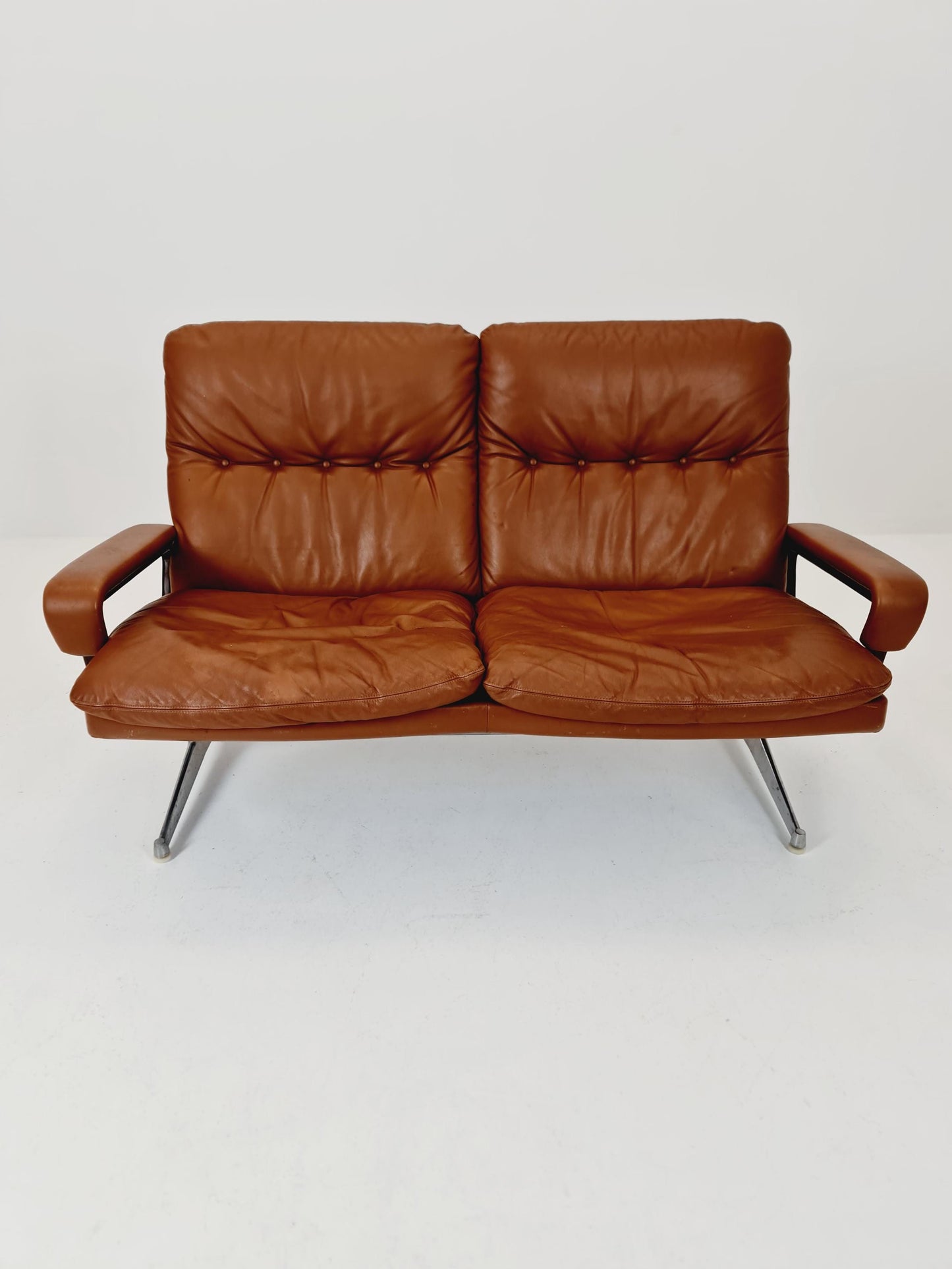 Midcentury sofa King by Andre Vanenbrouck for strässle Switzerland ,1970s