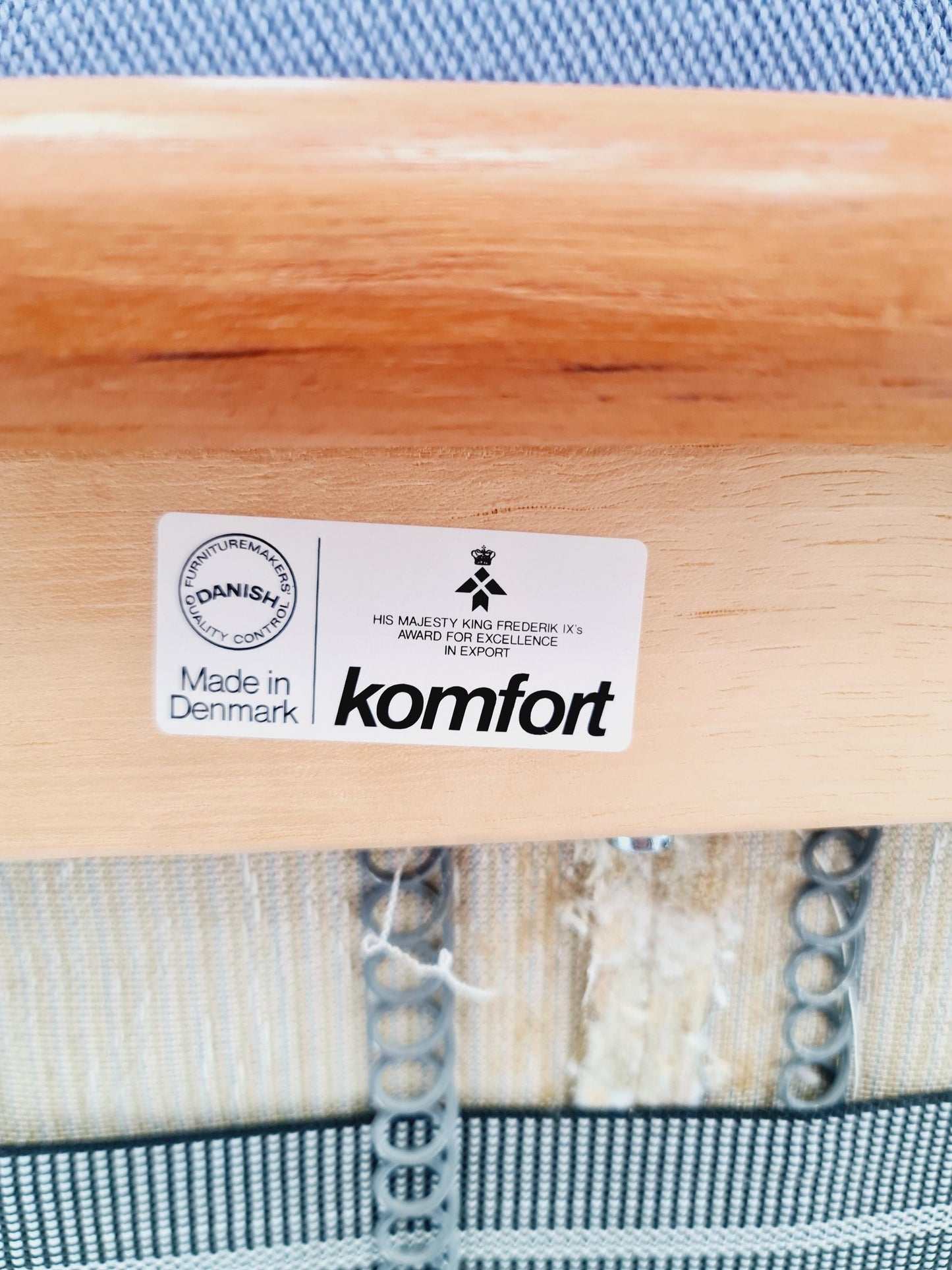 Mid century easy lounge couch by Arne Wahl Iversen for komfort teak , 1960s