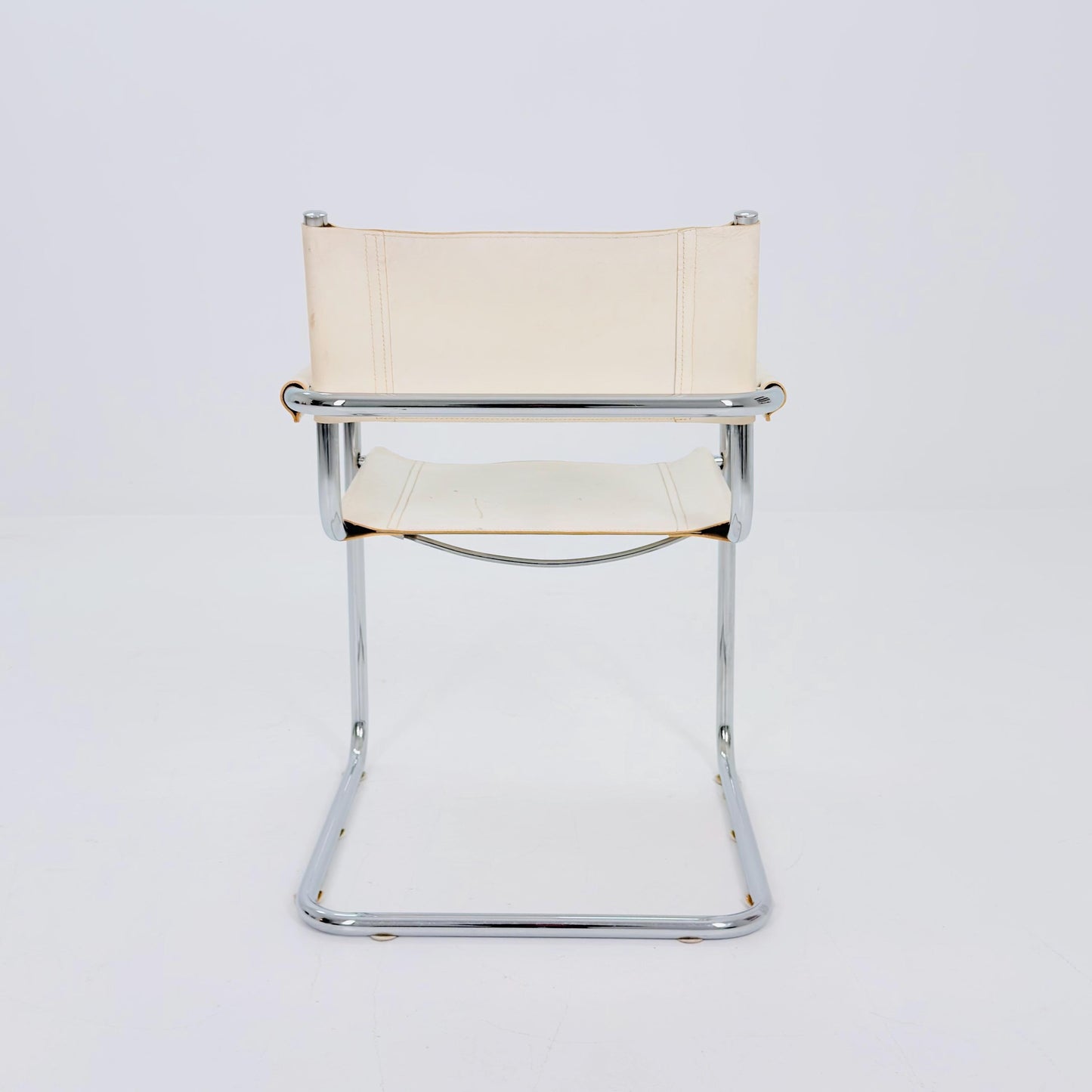 Mid century Bauhaus B34 Cantilever armChair by Mart Stam for Jox Interni, Italy 1980s