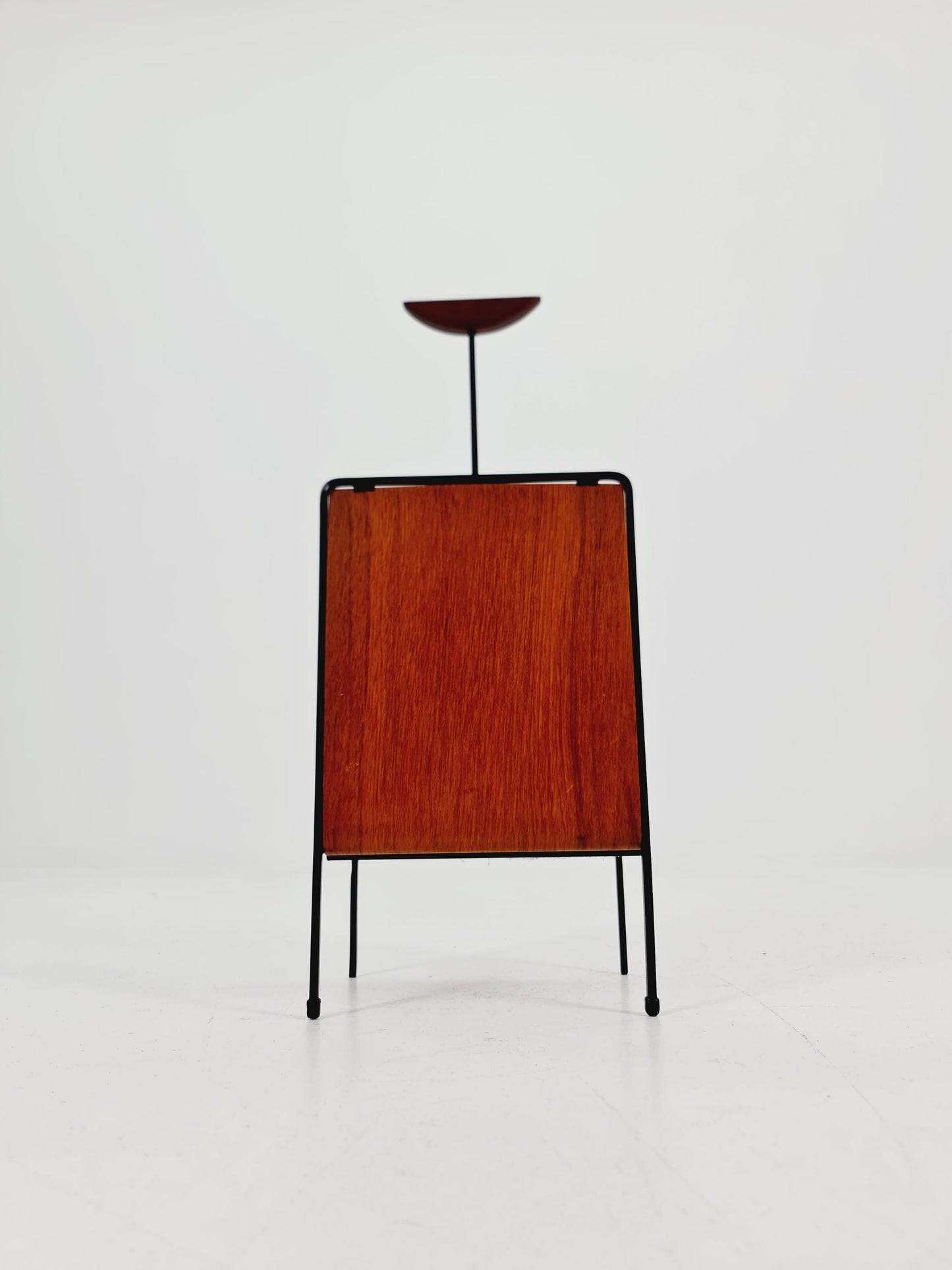Danish Mid century Solid teak magazine rack 1960s