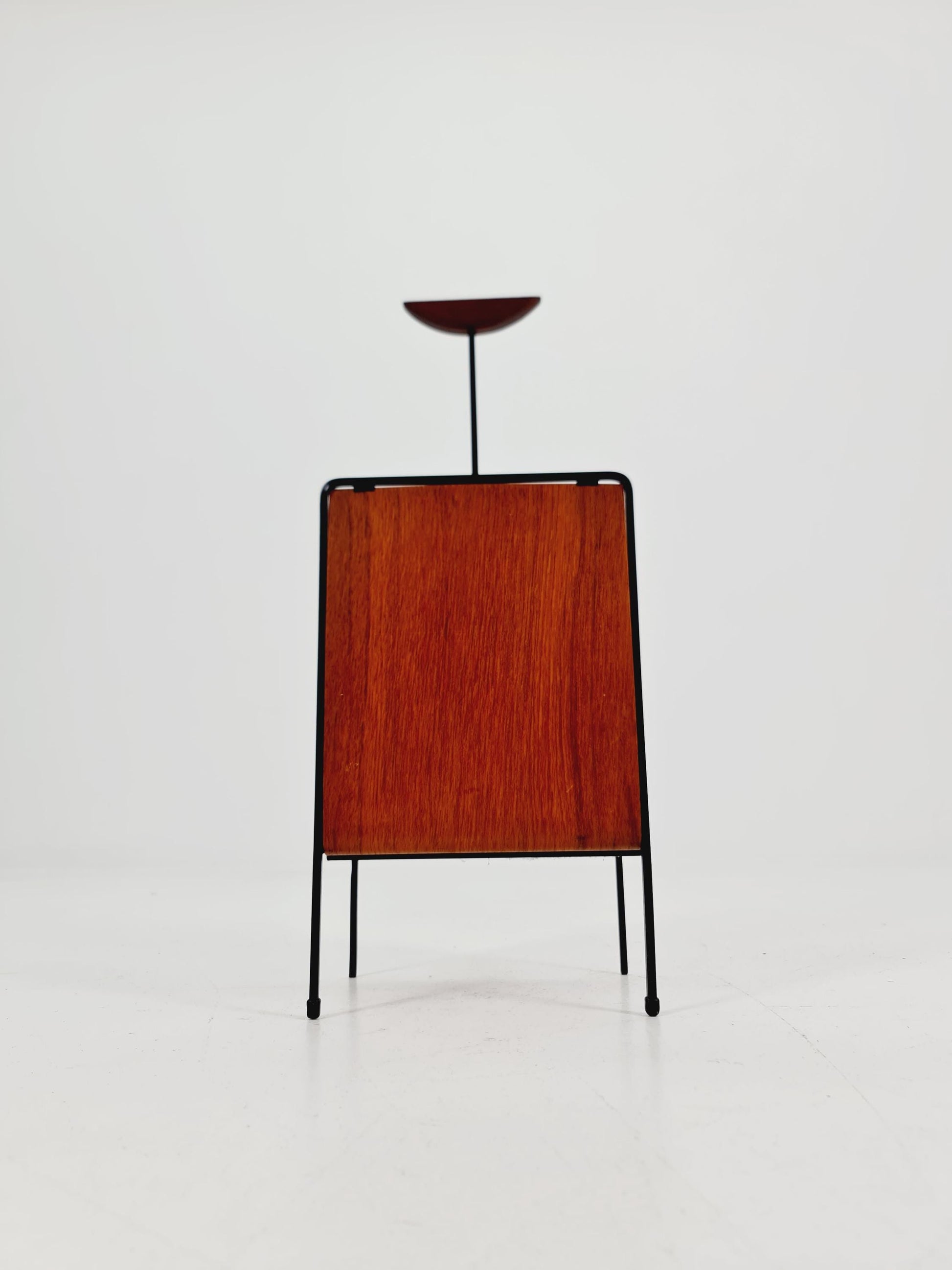 Danish Mid century Solid teak magazine rack 1960s