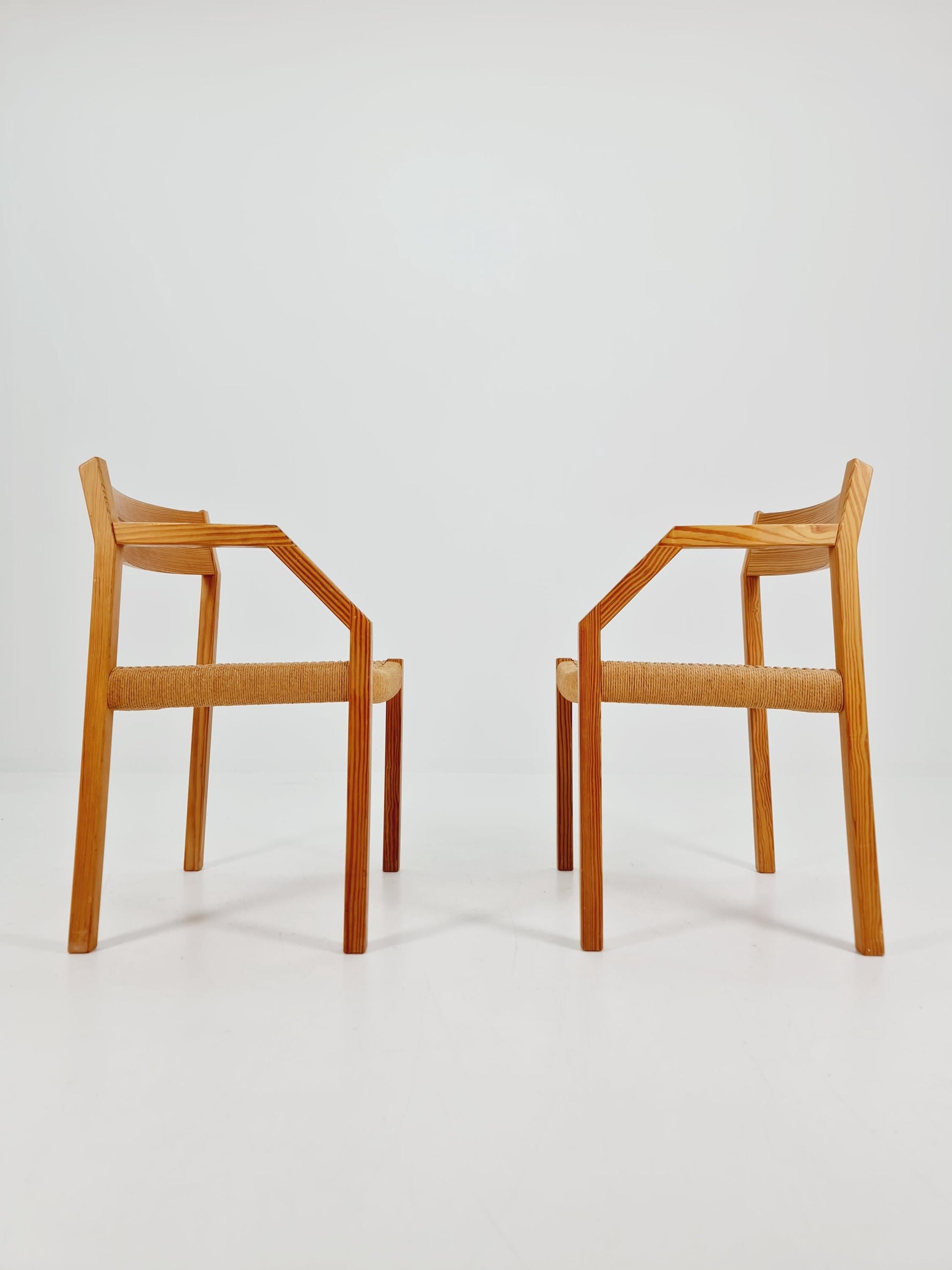 Super rare Oak Armchair bench By Niels Otto Moller for J.LMollers model Nr 404 .1960s