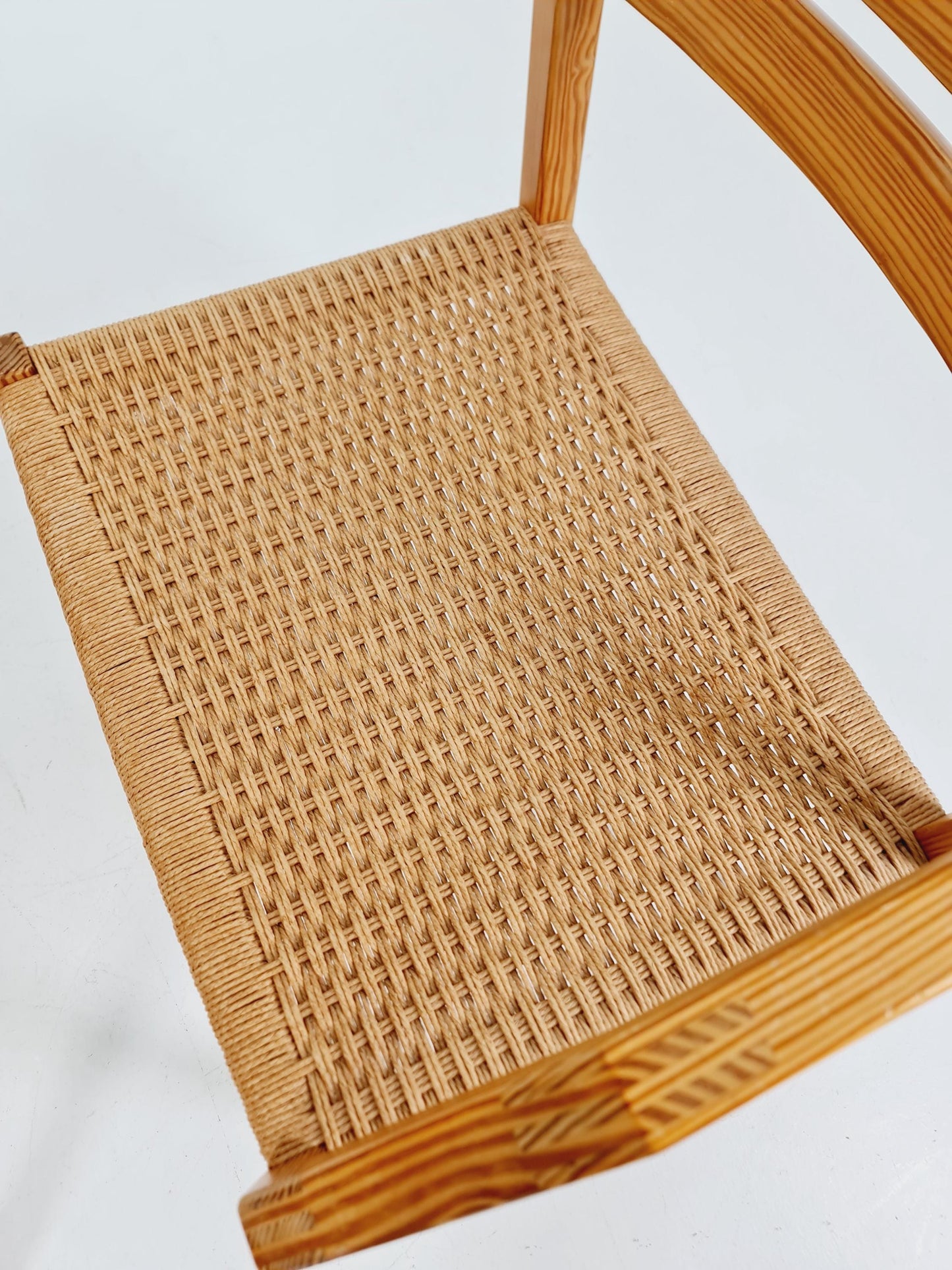 Super rare Oak Armchair bench By Niels Otto Moller for J.LMollers model Nr 404 .1960s