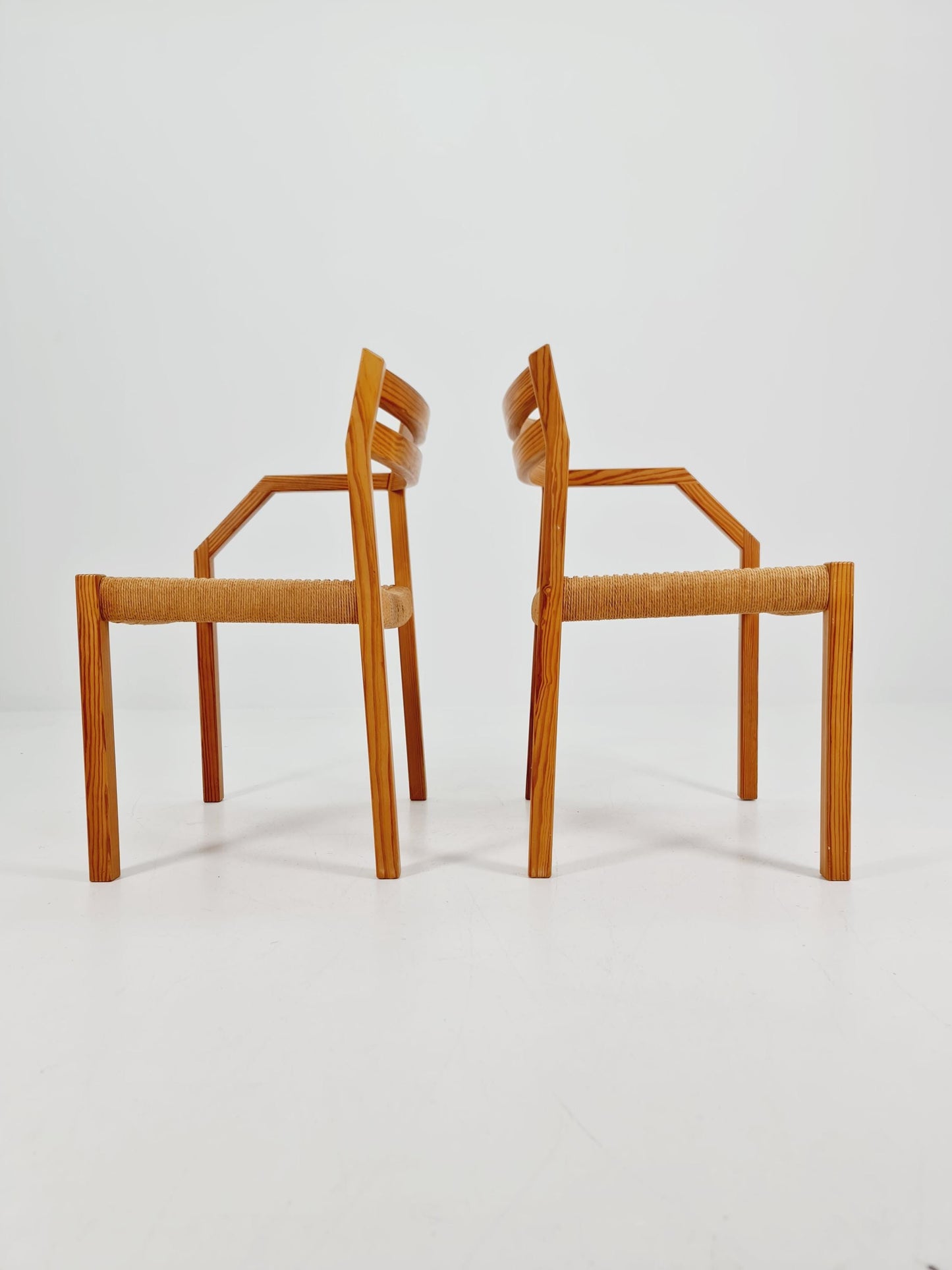Super rare Oak Armchair bench By Niels Otto Moller for J.LMollers model Nr 404 .1960s