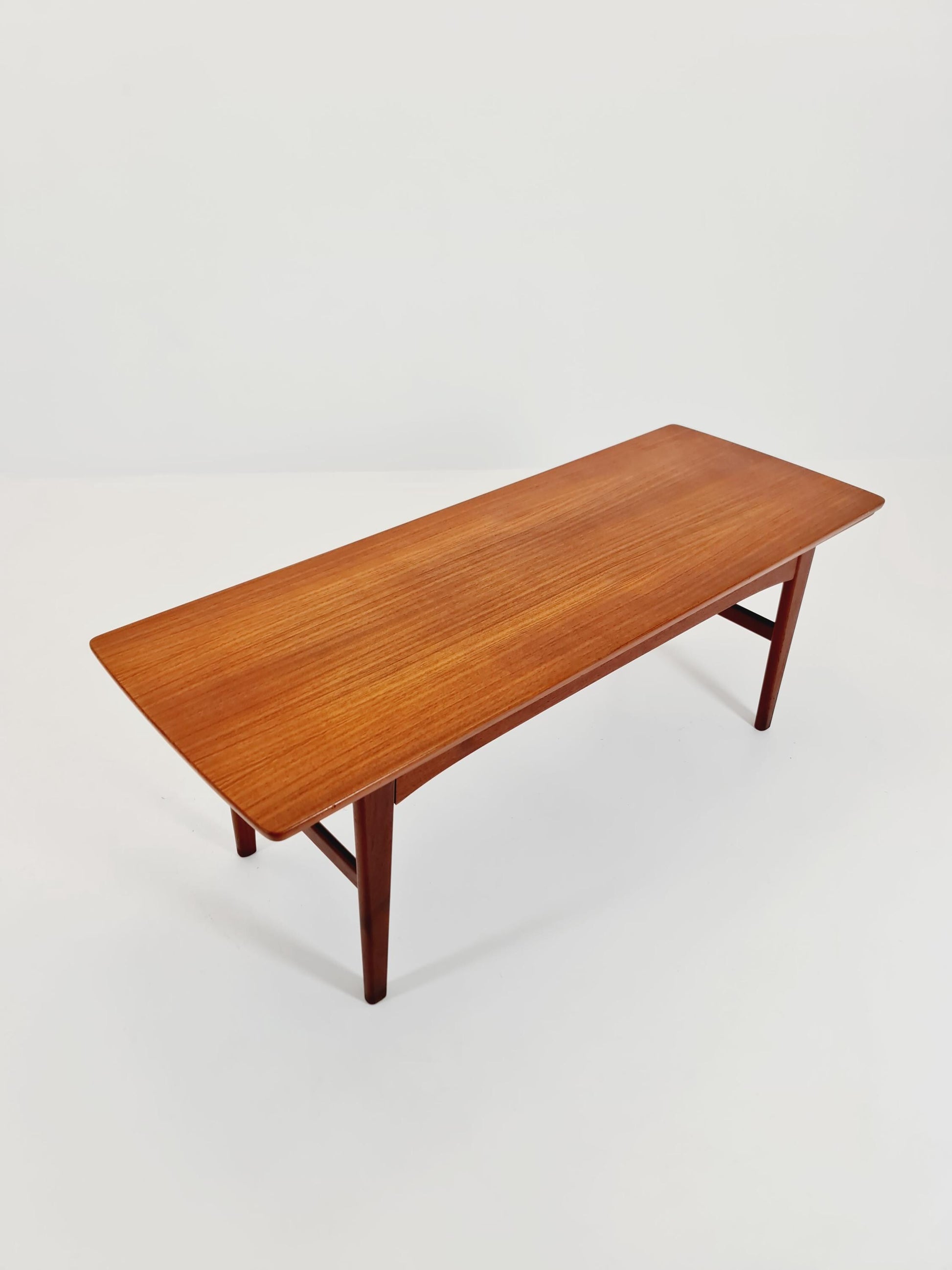 Danish Teak Coffee Table /Dining Table Elvator by Niles Bach for Randers , 1960s