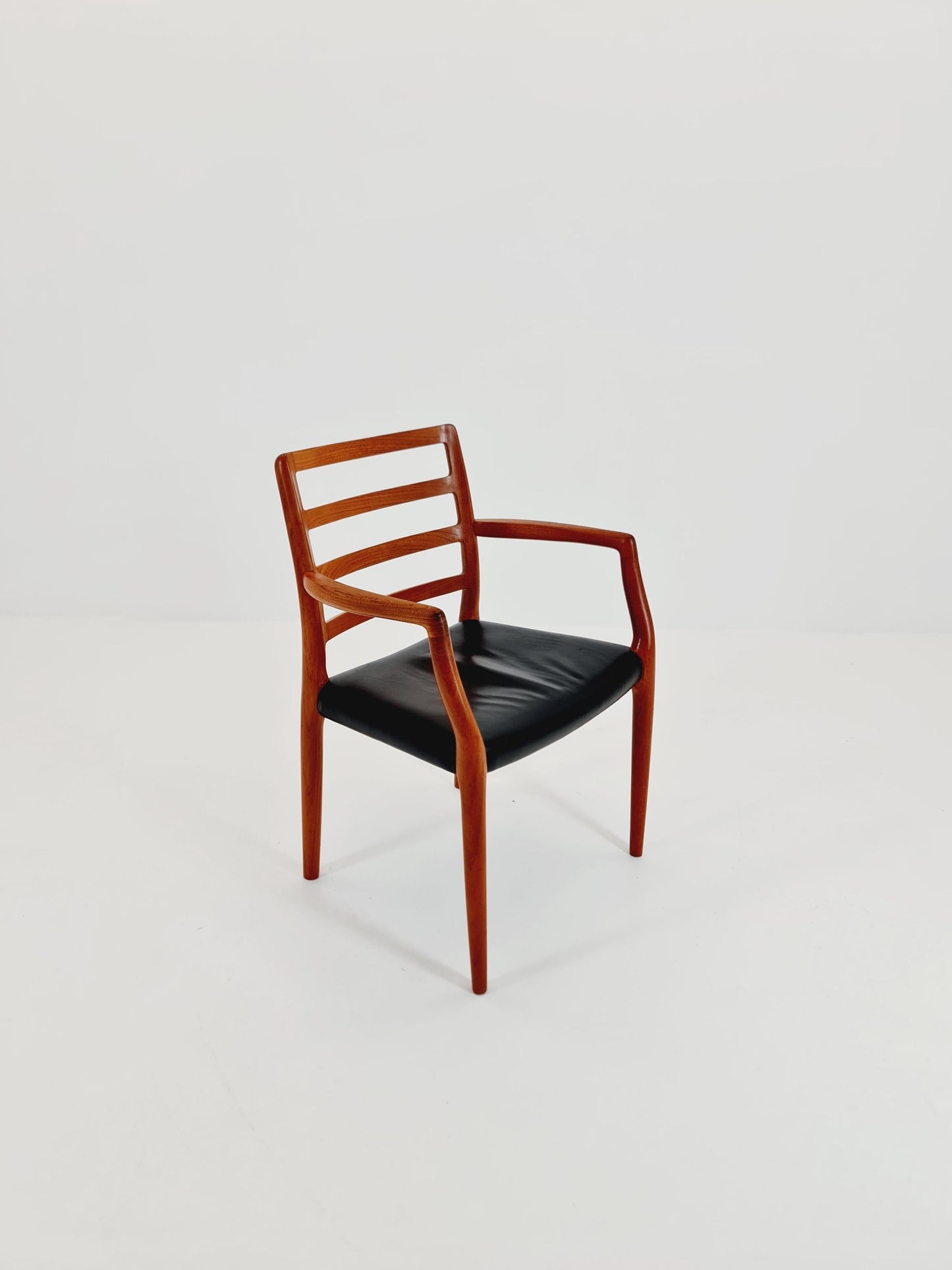 Rare Teak Armchair By Niels Otto Moller for J.LMollers model N 62 1960s