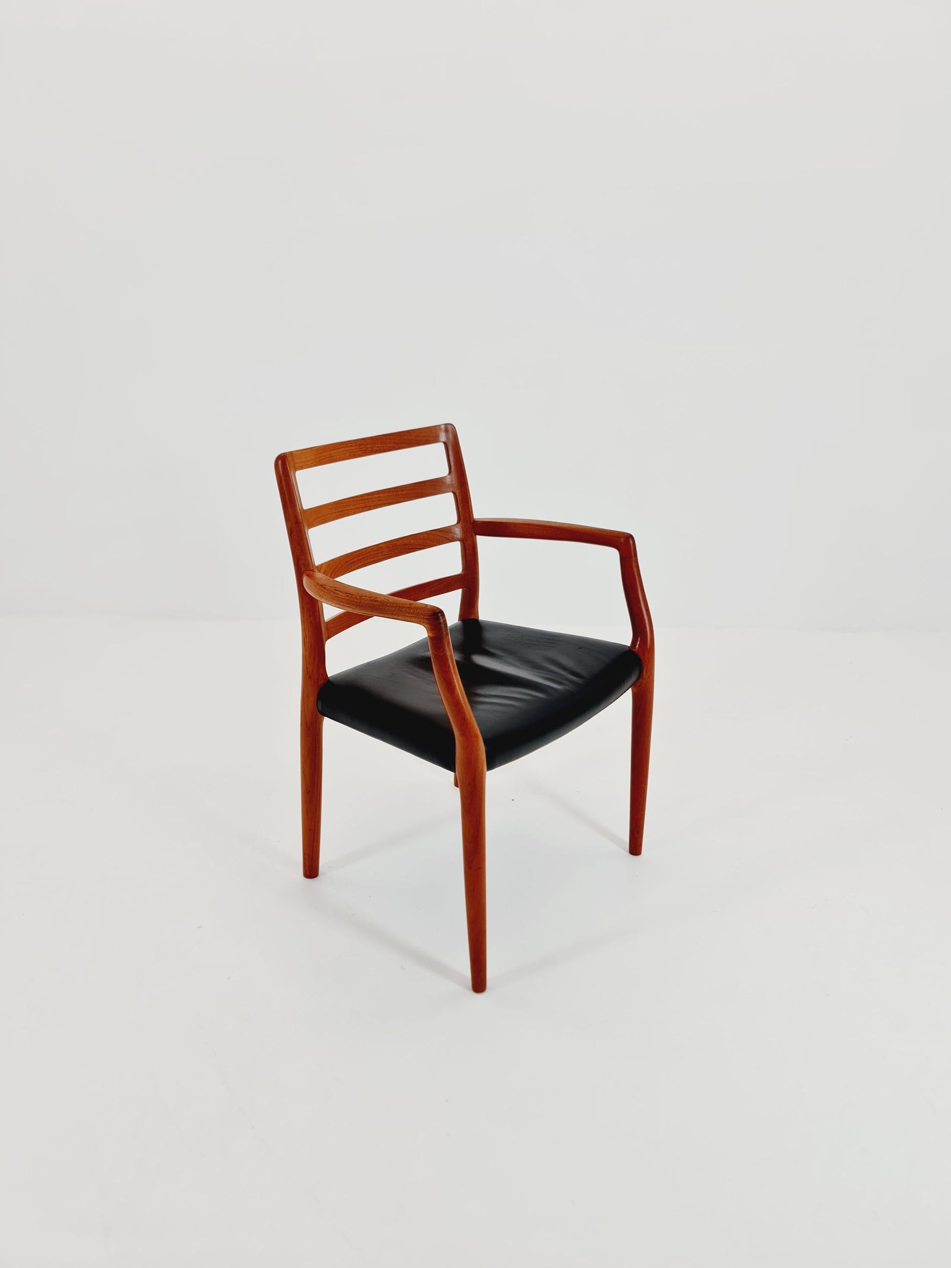 Rare Teak Armchair By Niels Otto Moller for J.LMollers model N 62 1960s