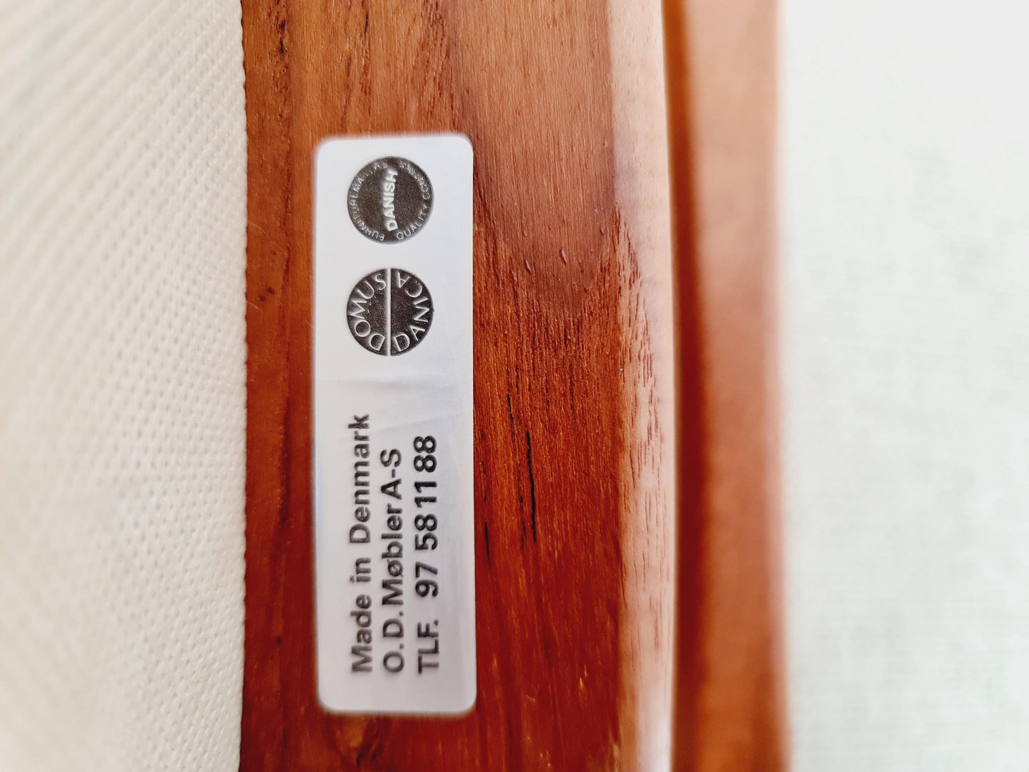 Vintage Danish teak dining/desk chairs by Erik Buch for O D Möbler, 1960s Set of 6