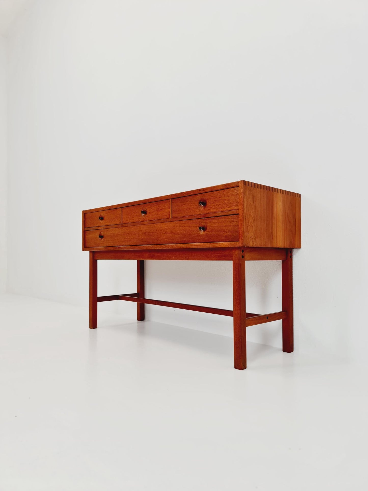 Rare Mid century Dansih Teak Sideboard /chest of Drawers by Nils Jonsson for Trodes , 1960s