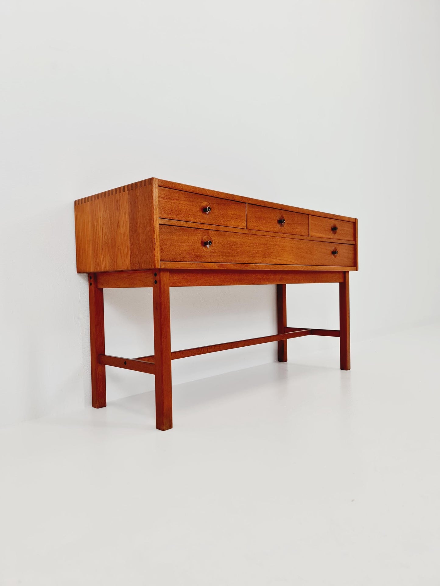 Rare Mid century Dansih Teak Sideboard /chest of Drawers by Nils Jonsson for Trodes , 1960s