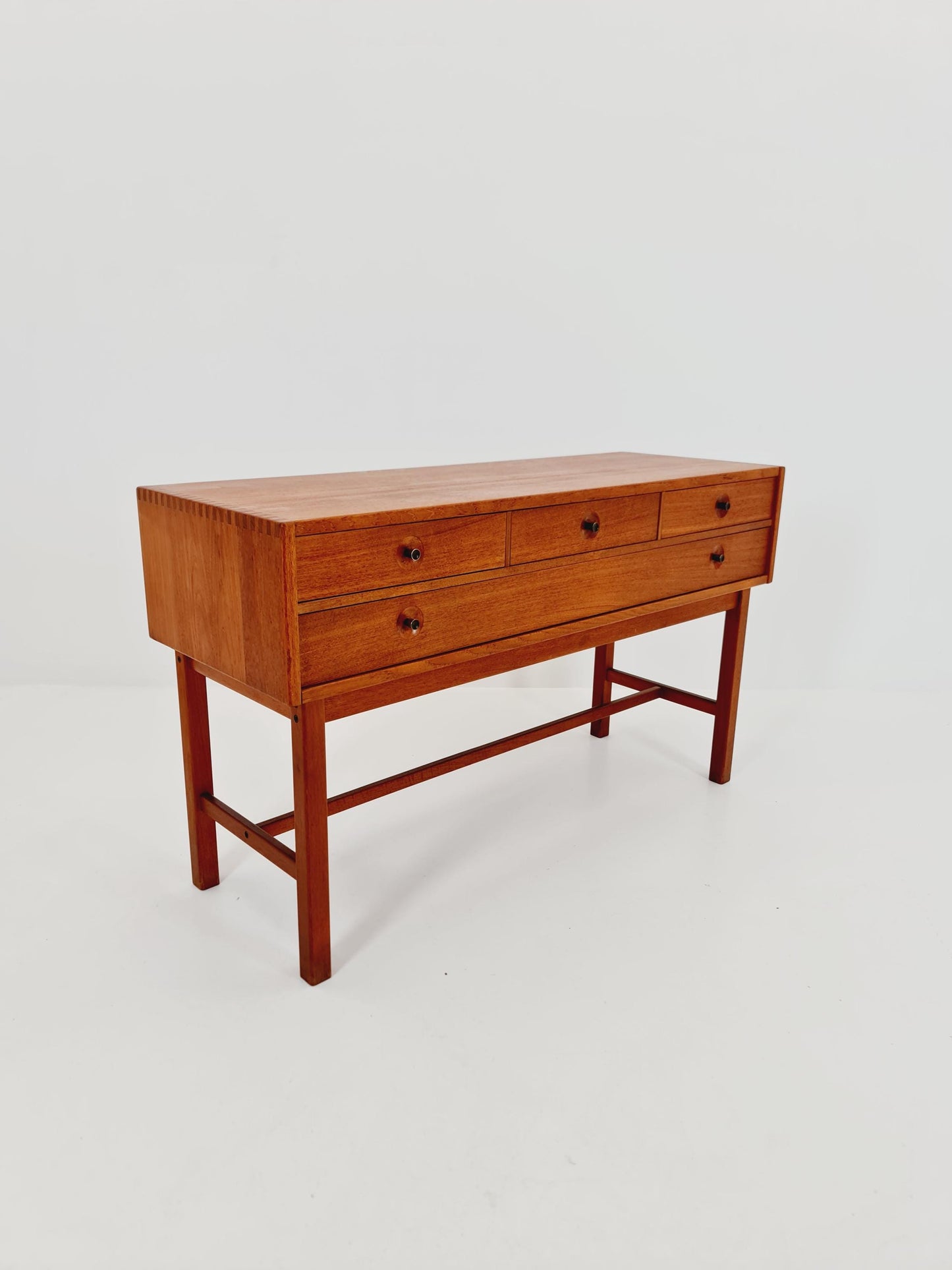 Rare Mid century Dansih Teak Sideboard /chest of Drawers by Nils Jonsson for Trodes , 1960s