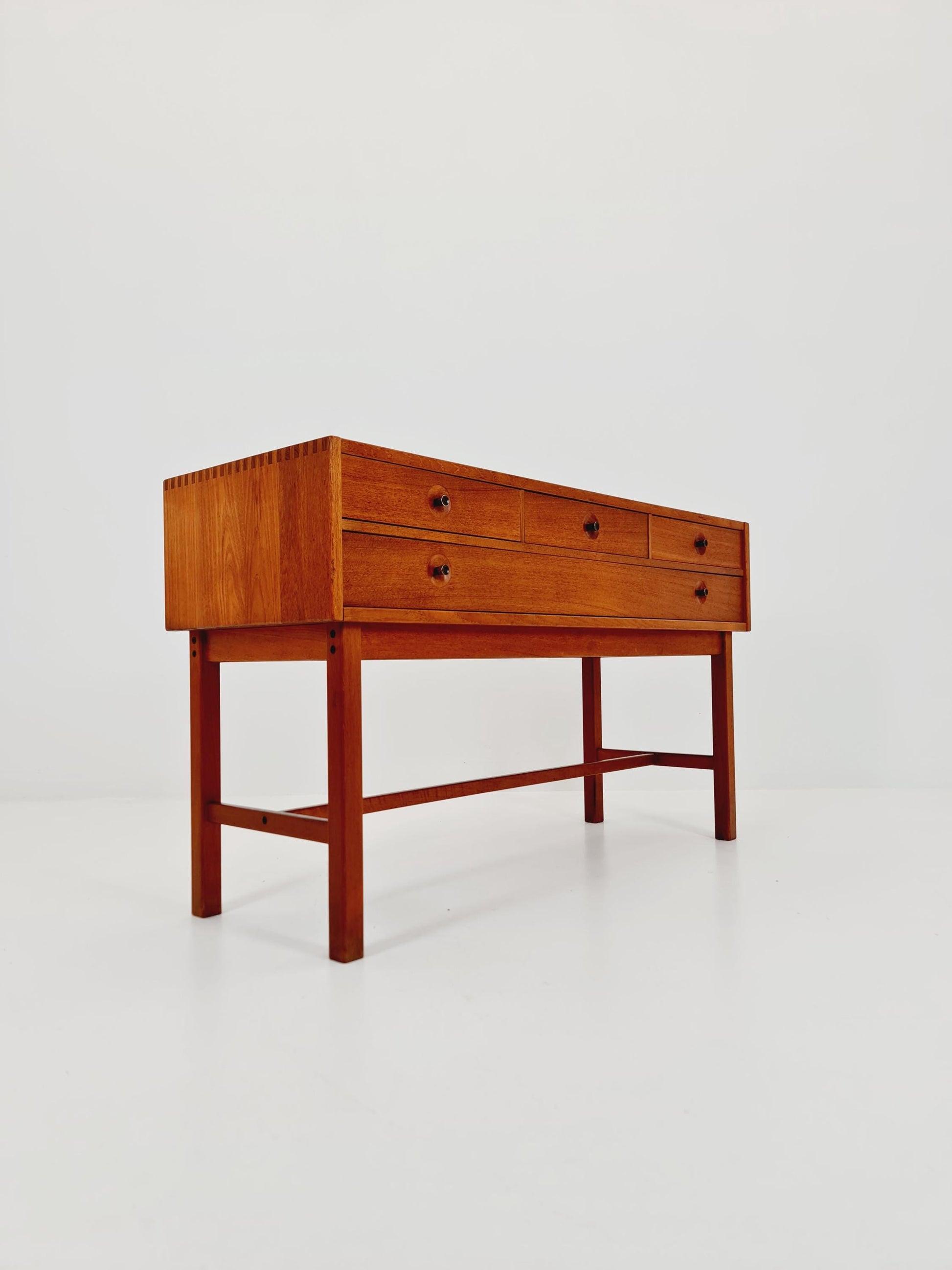 Rare Mid century Dansih Teak Sideboard /chest of Drawers by Nils Jonsson for Trodes , 1960s