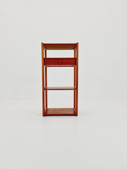Danish freestanding solid teak vintage bookshelf / book case teak by Aksel Kjersgaard , 1970s