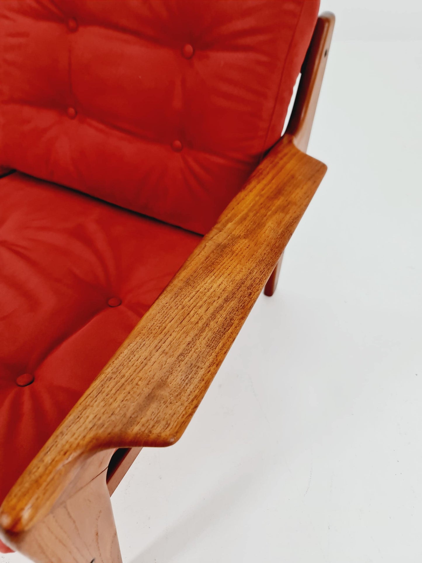 Mid century easy lounge couch by Arne Wahl Iversen for komfort teak , 1960s