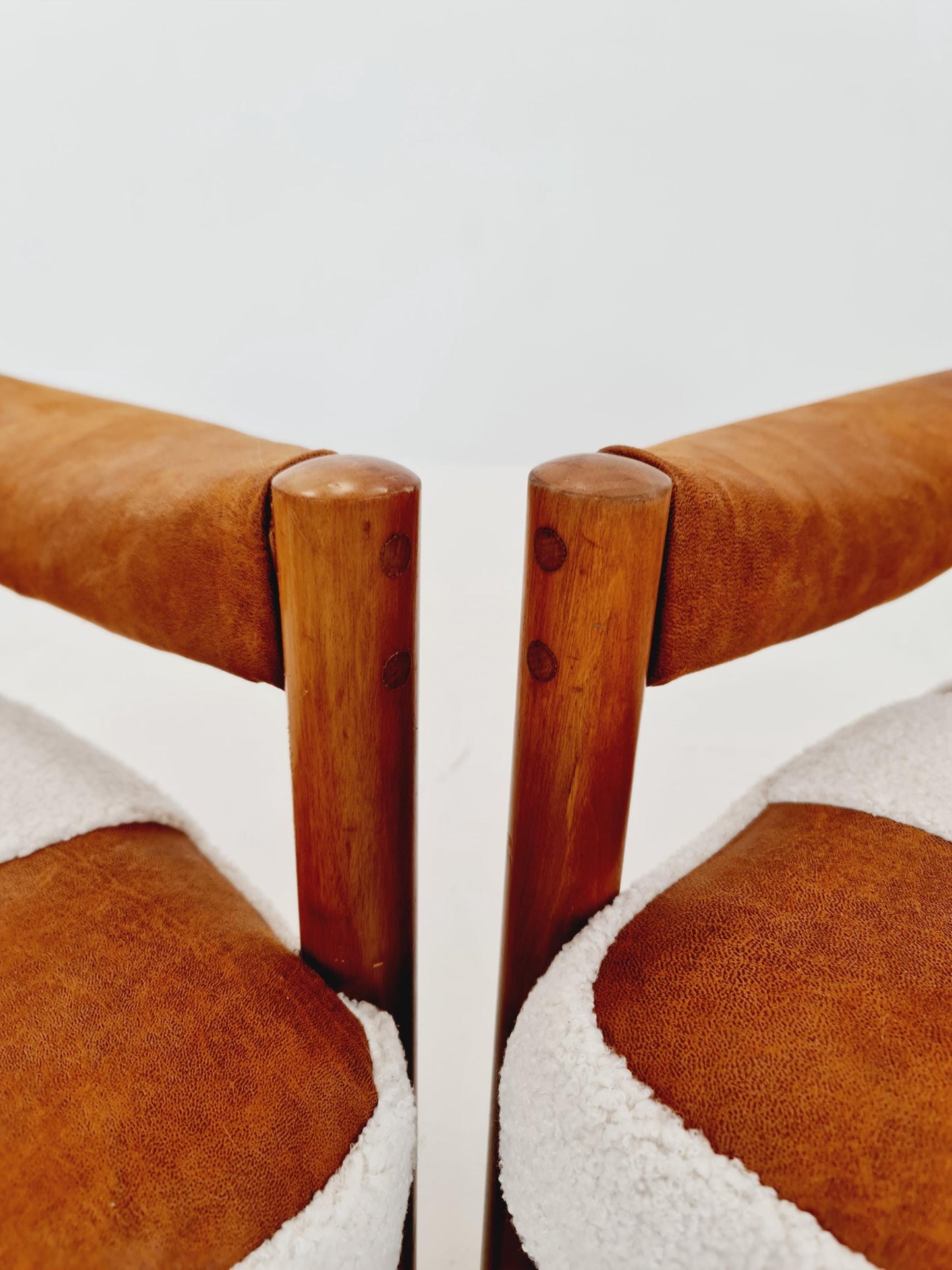 Rare Midcentury German Set of club lounge chair , 1950s