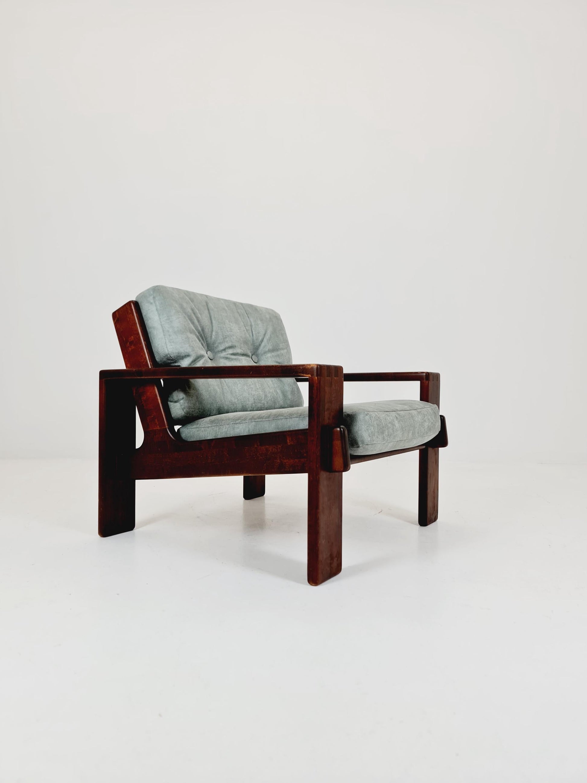 Midcentury “Bonanza” easy lounge chair by Esko Pajamies for Askoo, Finland, 1960s,