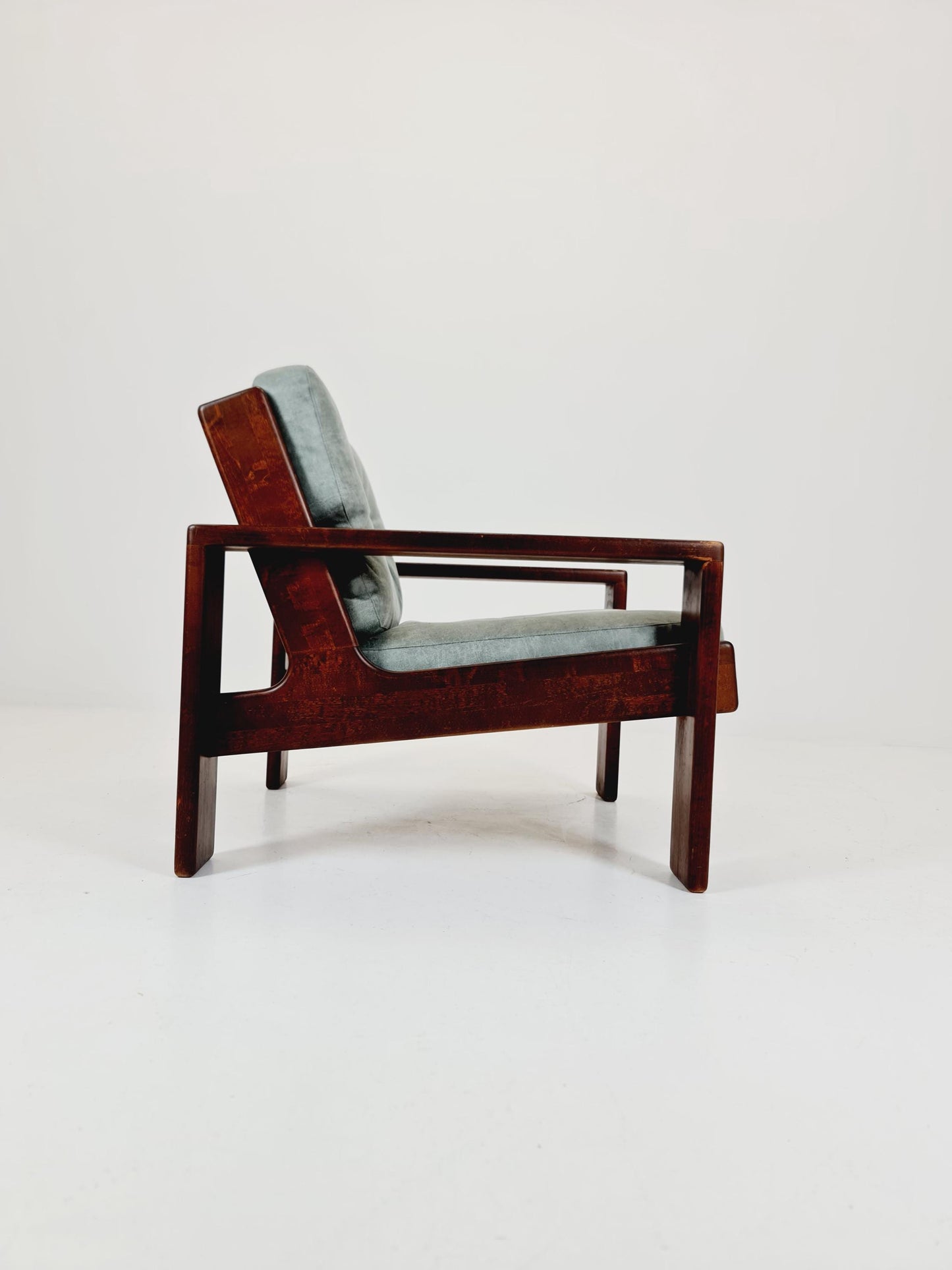 Midcentury “Bonanza” easy lounge chair by Esko Pajamies for Askoo, Finland, 1960s,
