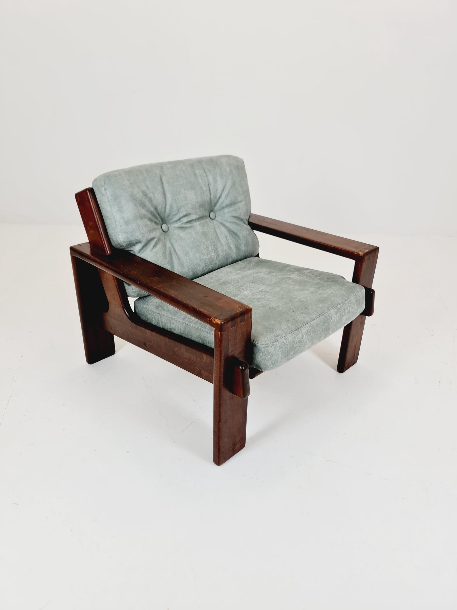 Midcentury “Bonanza” easy lounge chair by Esko Pajamies for Askoo, Finland, 1960s,