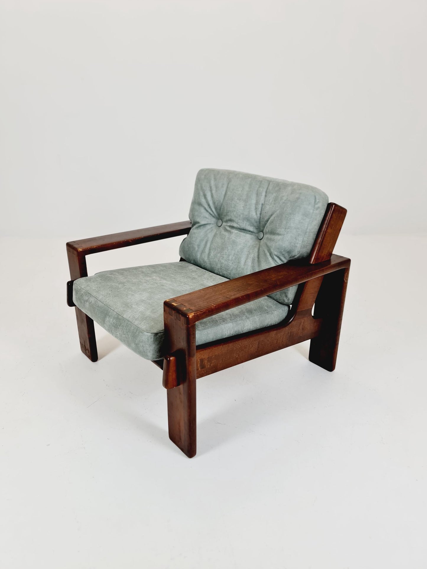 Midcentury “Bonanza” easy lounge chair by Esko Pajamies for Askoo, Finland, 1960s,