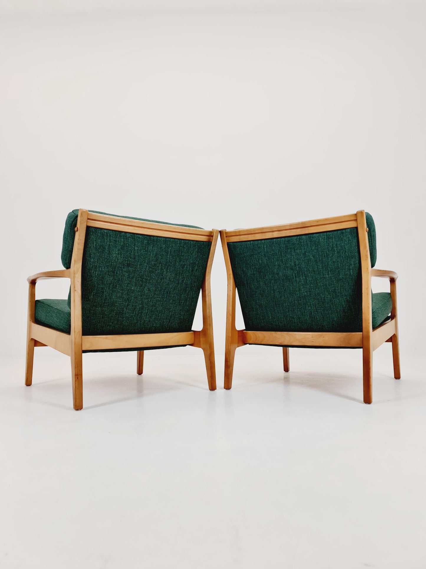 Midcentury easy chairs by Eugen Schmidt for Soloform, Germany, 1960s, Set of 2