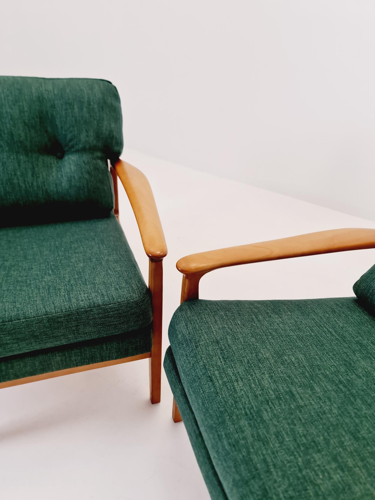 Midcentury easy chairs by Eugen Schmidt for Soloform, Germany, 1960s, Set of 2