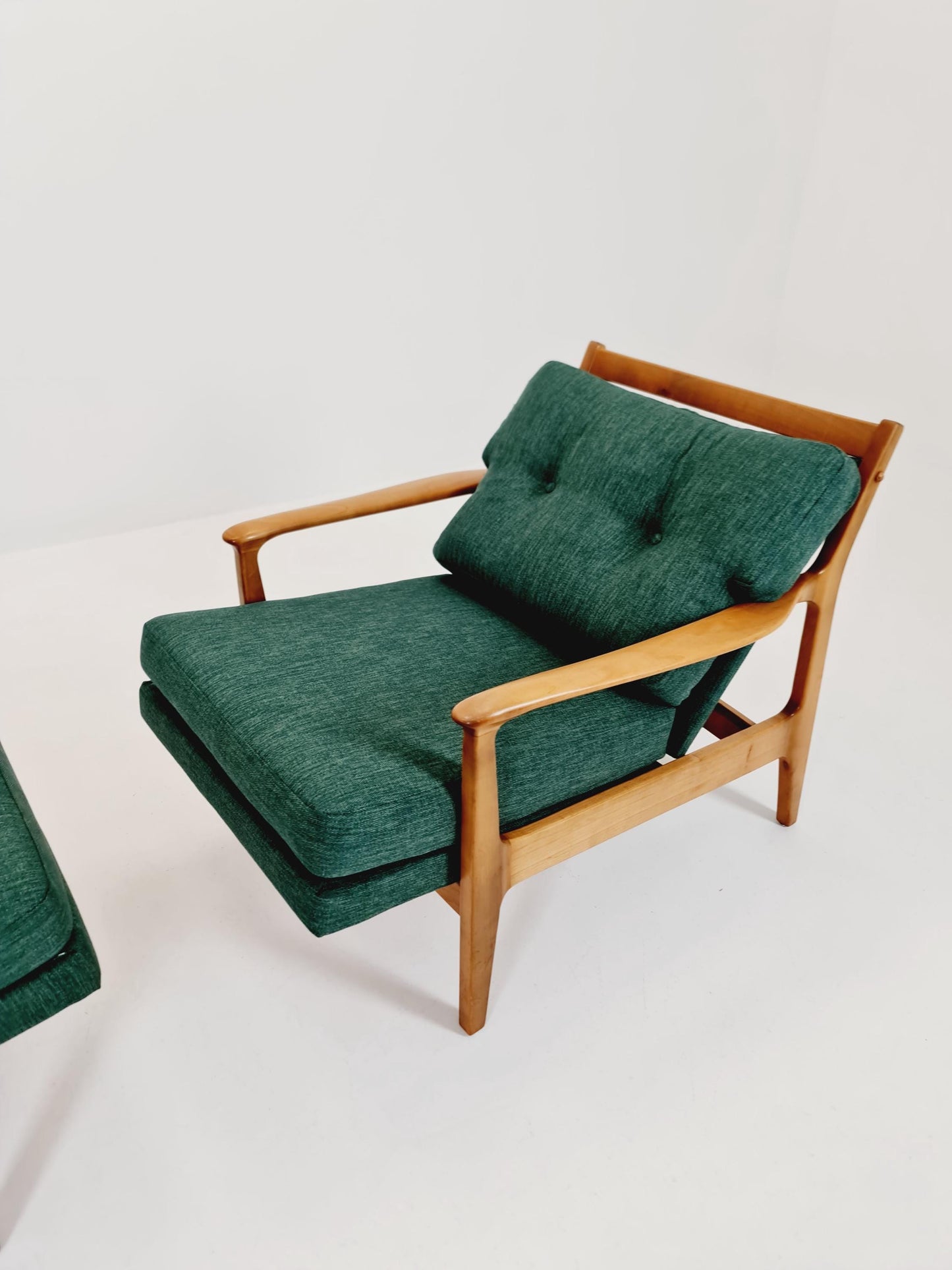 Midcentury easy chairs by Eugen Schmidt for Soloform, Germany, 1960s, Set of 2