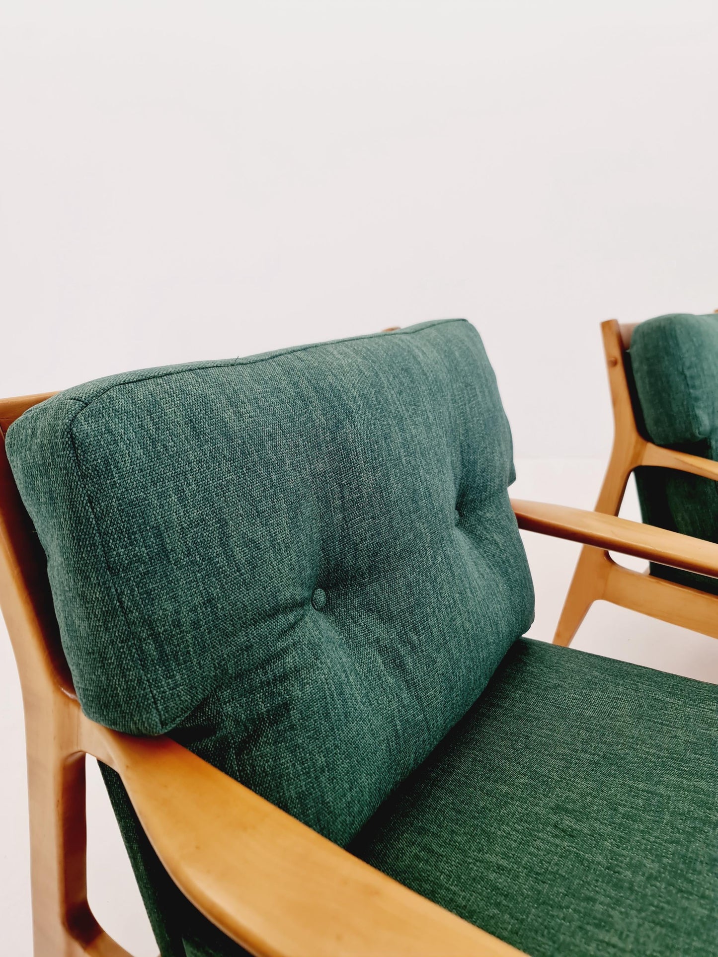 Midcentury easy chairs by Eugen Schmidt for Soloform, Germany, 1960s, Set of 2