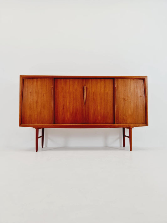Vintage Mid century Danish Highboard by Axel Christensen for ACO Mobler, Denmark, 1960s