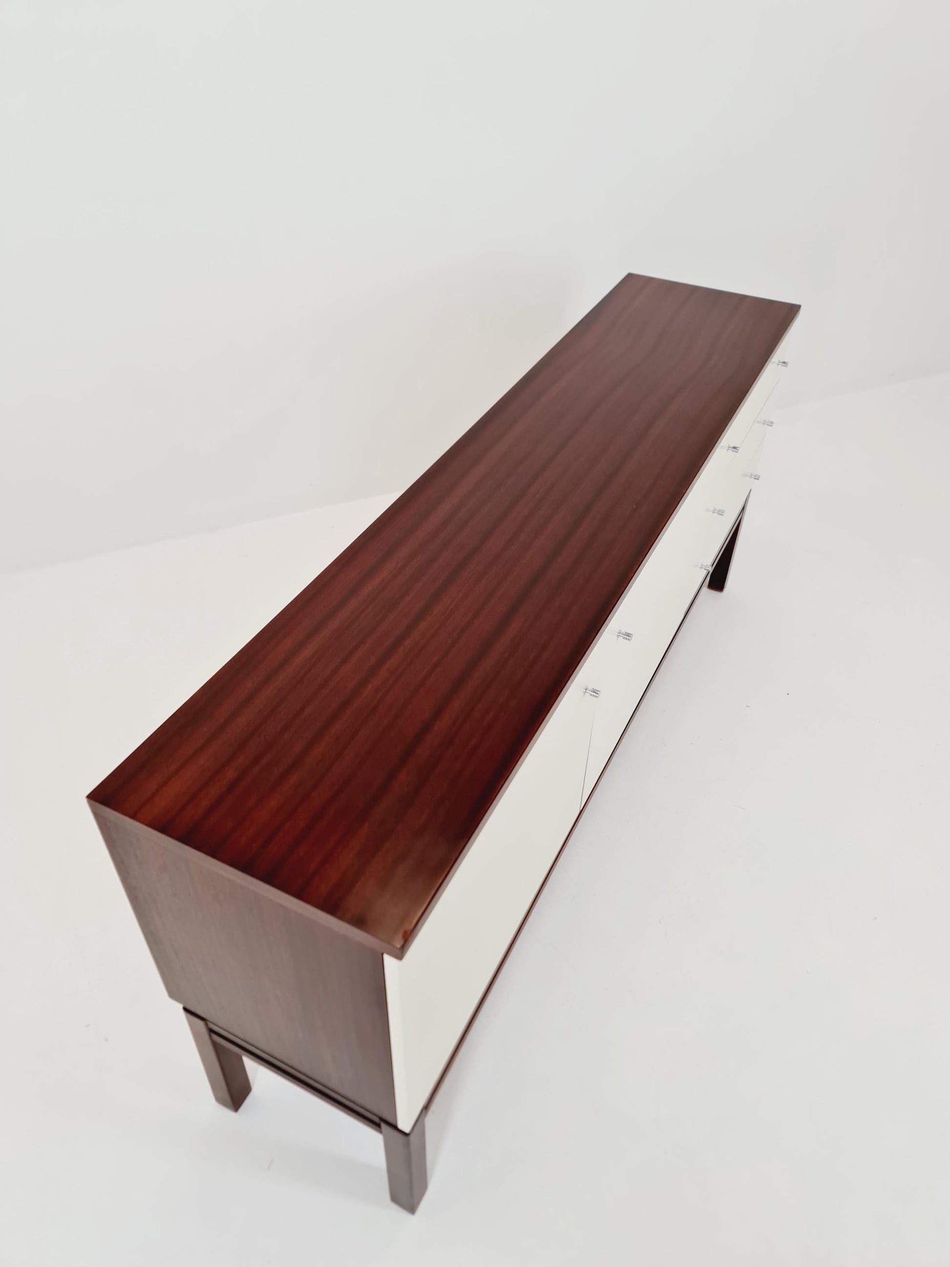 Rare Mid Century Modern German Mahagoni Sideboard by Palette Mööbel , 1970s