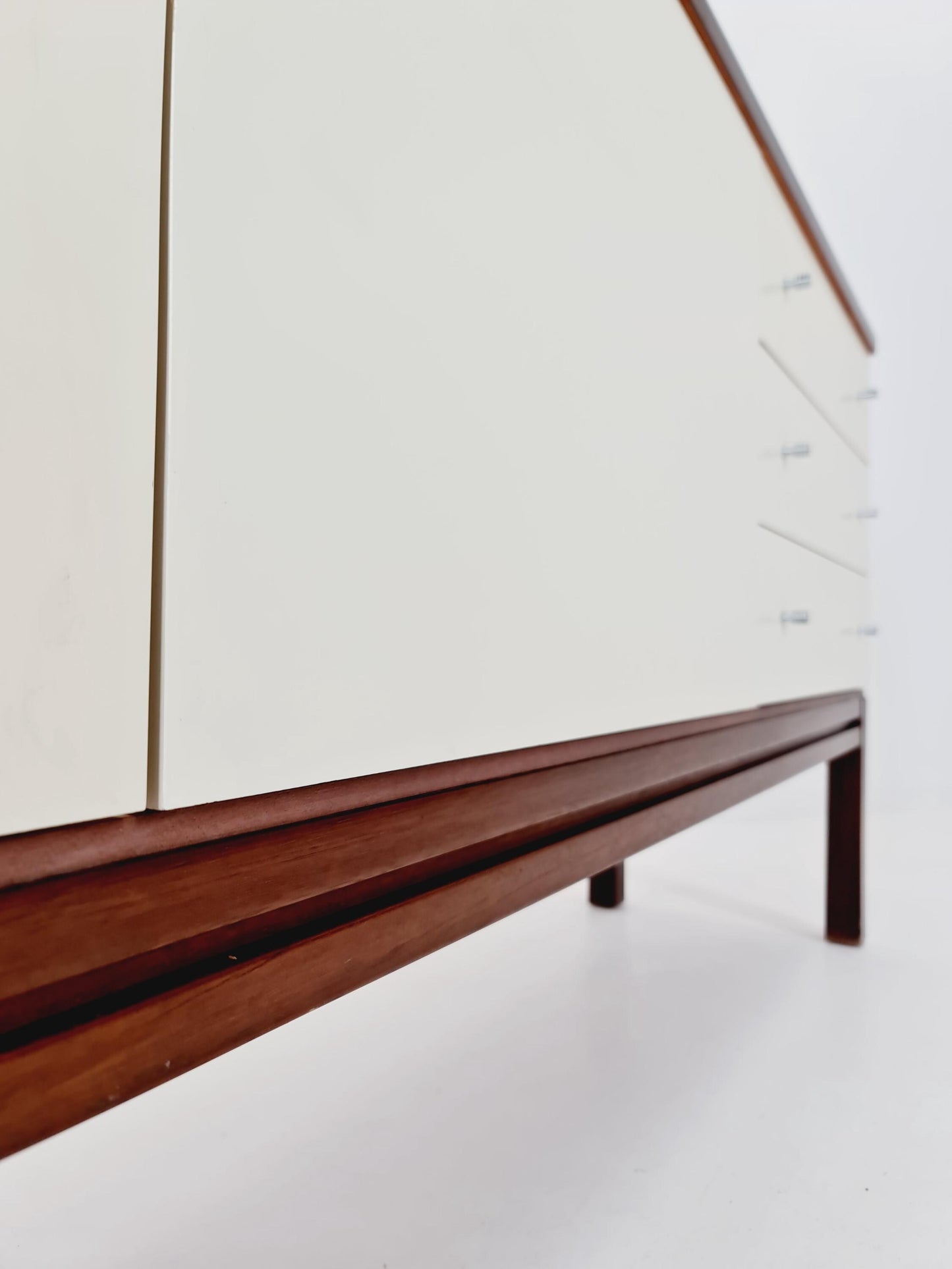 Rare Mid Century Modern German Mahagoni Sideboard by Palette Mööbel , 1970s