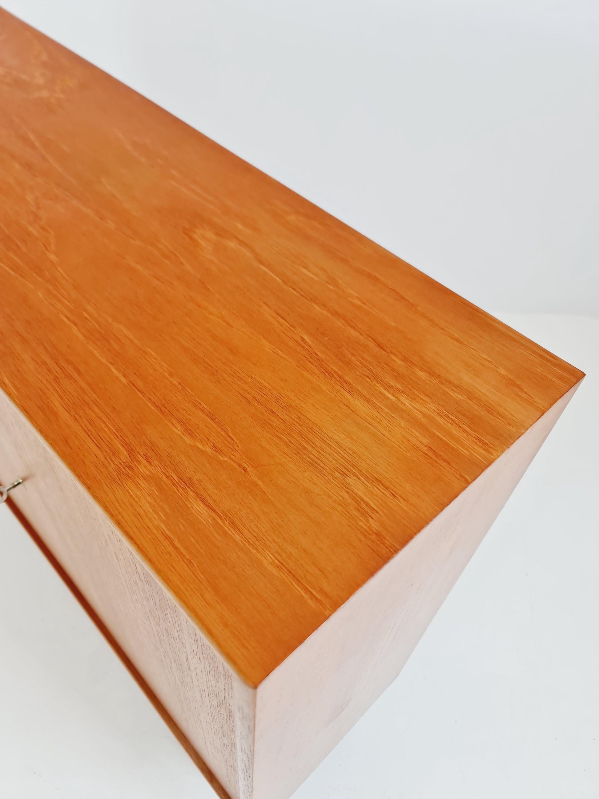 Vintage teak danish cabinet book case,By WK Möbel 1960s
