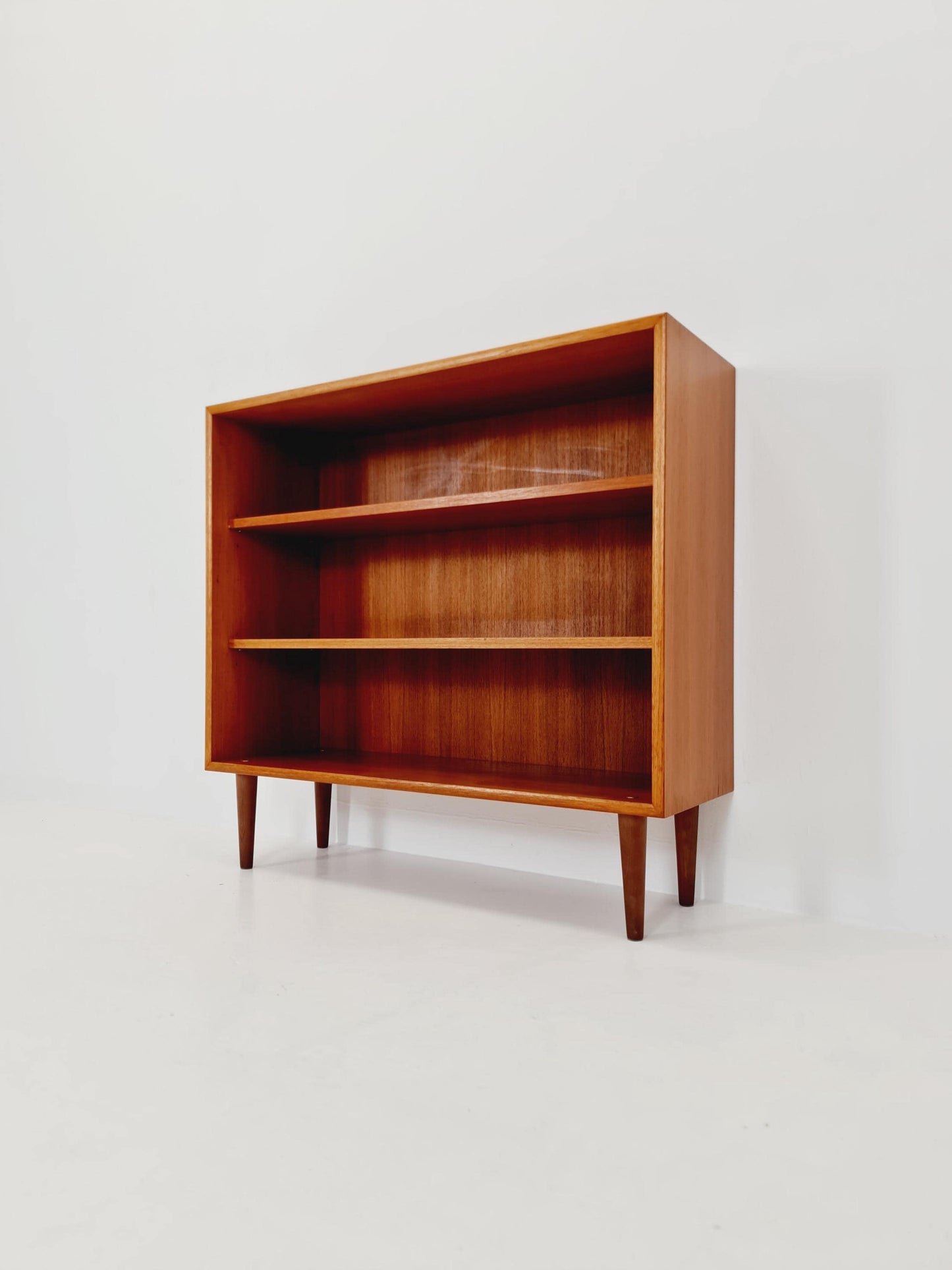 Vintage German teak cabinet sideboard By Wk , 1960s