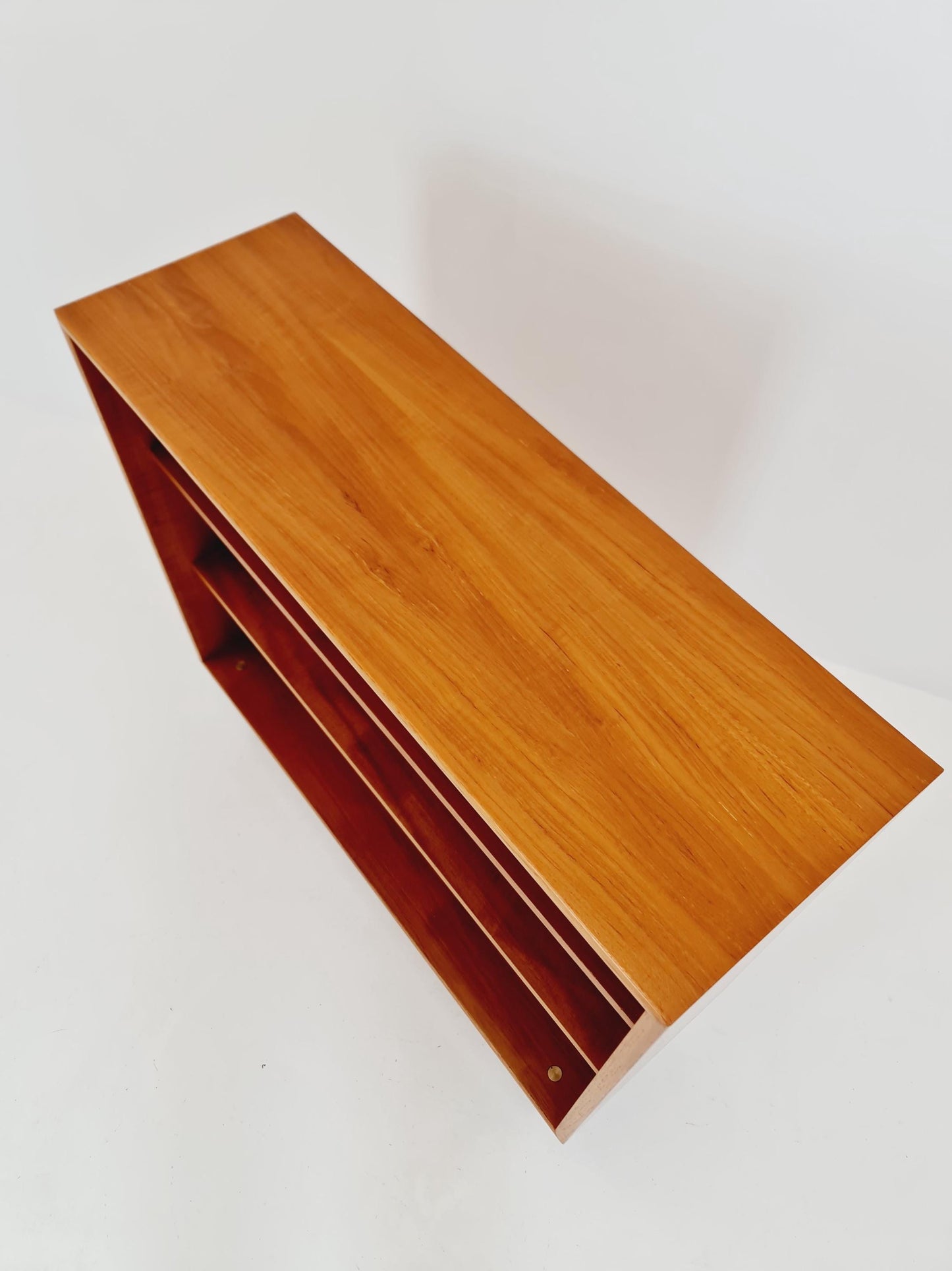 Vintage German teak cabinet sideboard By Wk , 1960s