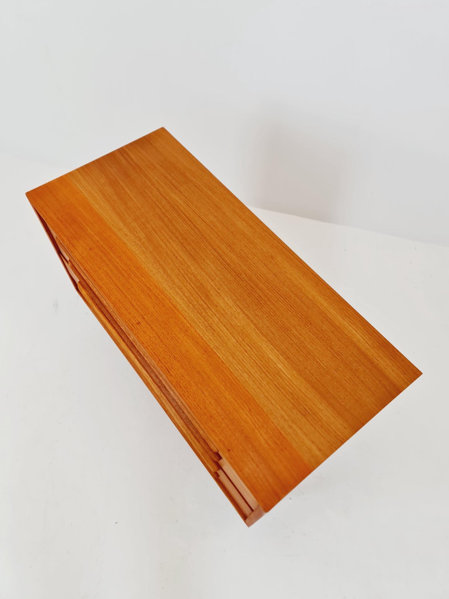 Mid century Modern German teak chest of drawers by WK möbel, 1960s