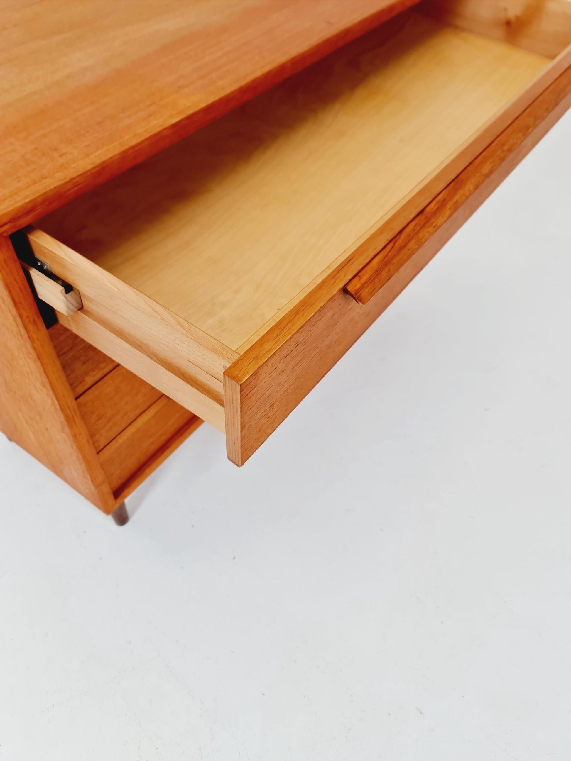 Mid century Modern German teak chest of drawers by WK möbel, 1960s