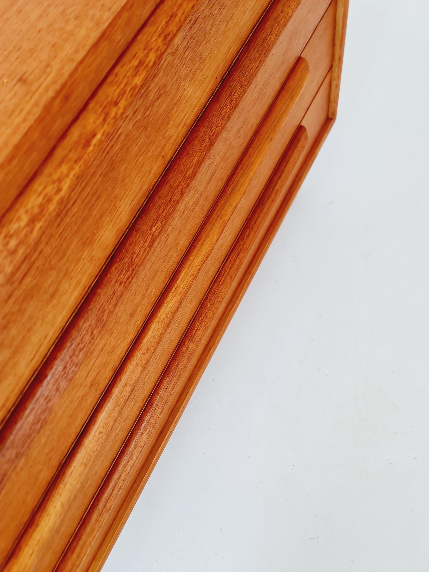 Mid century Modern German teak chest of drawers by WK möbel, 1960s