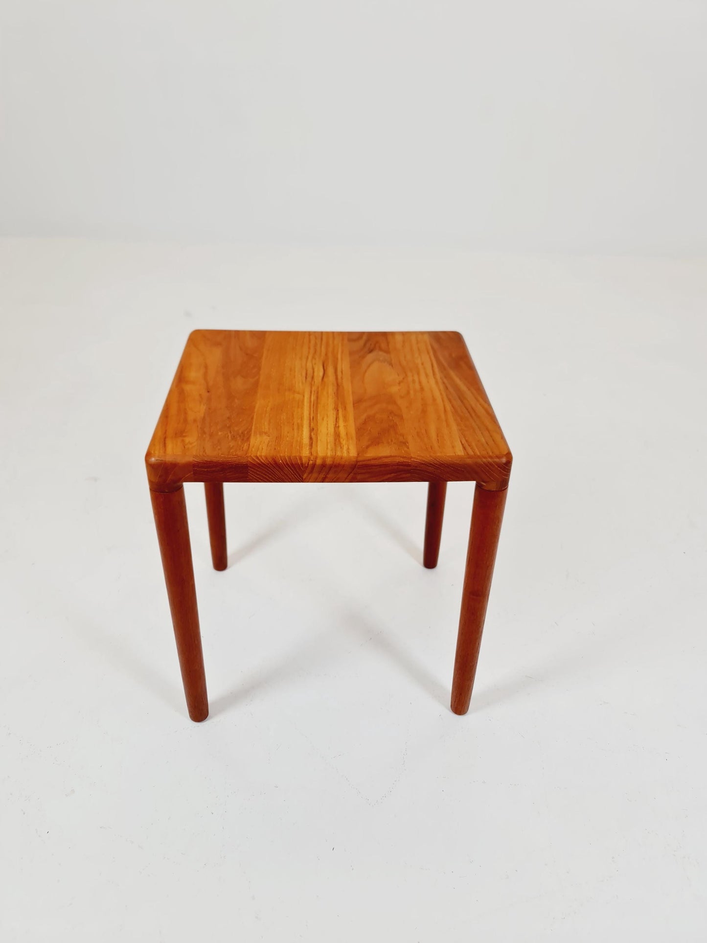 Midcentury Danish Solid teak side table by H.W Klein for Bramin 1960s