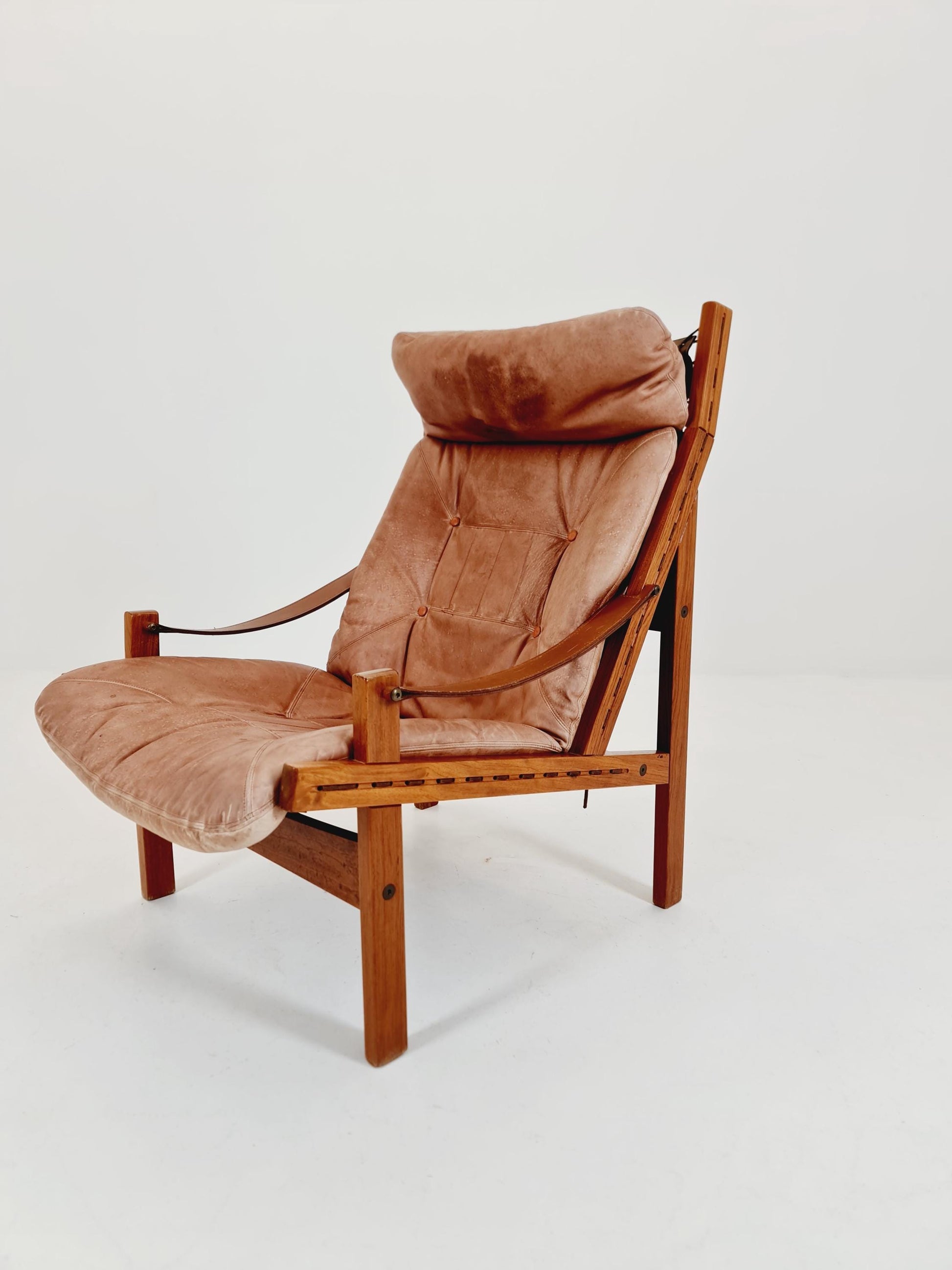 Mid-century Hunter chair by Torbjorn Afdal for Bruksbo 1960s