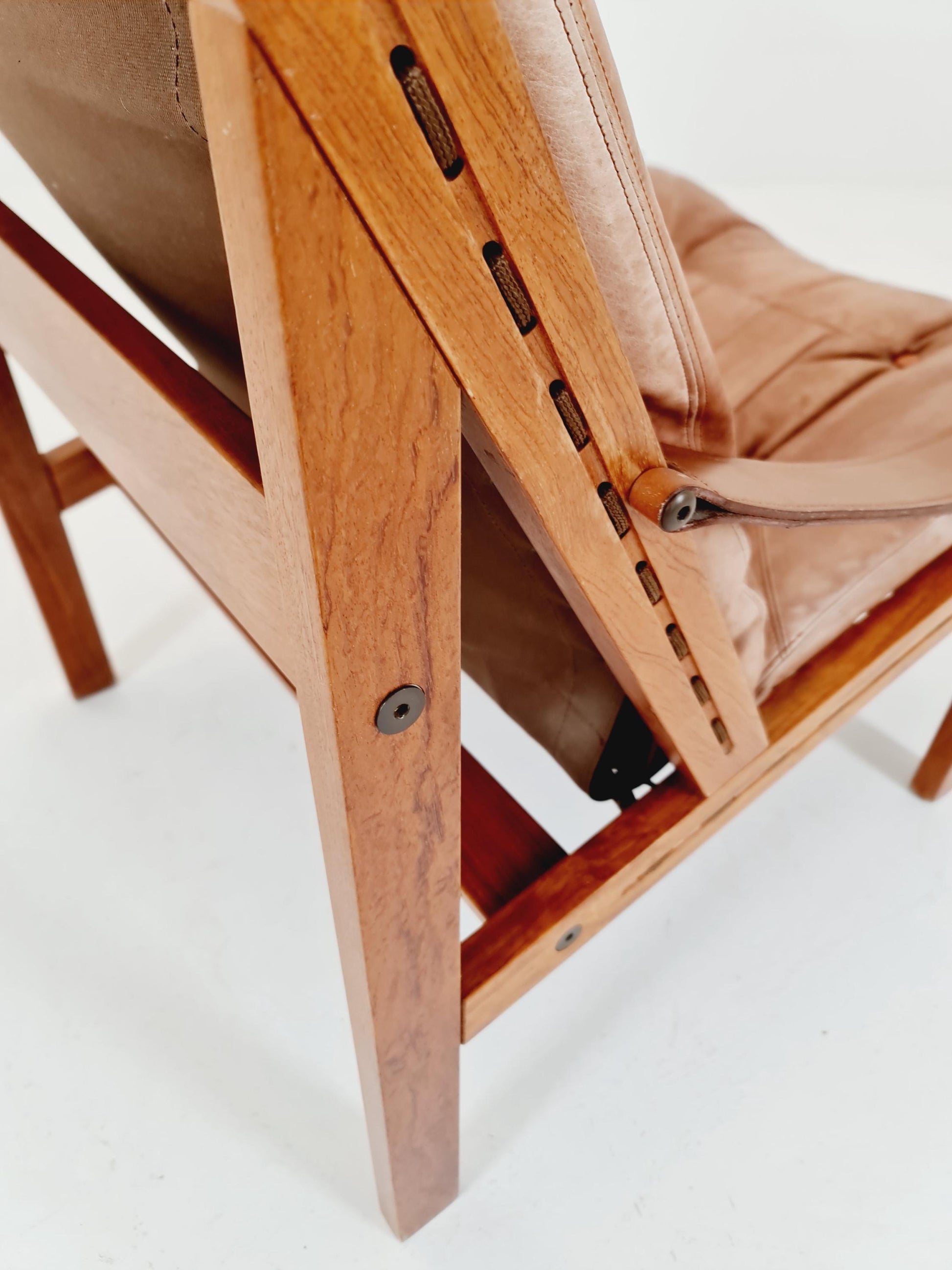 Mid-century Hunter chair by Torbjorn Afdal for Bruksbo 1960s