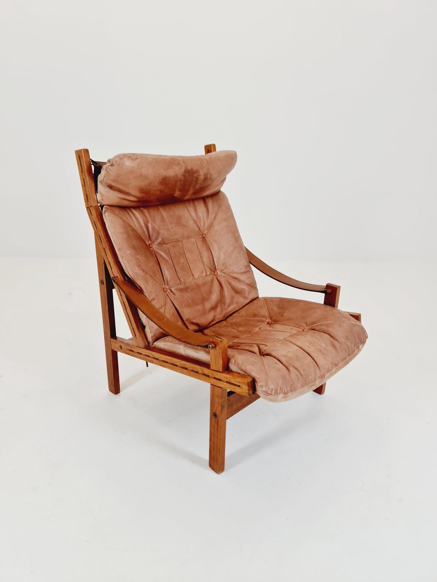 Mid-century Hunter chair by Torbjorn Afdal for Bruksbo 1960s