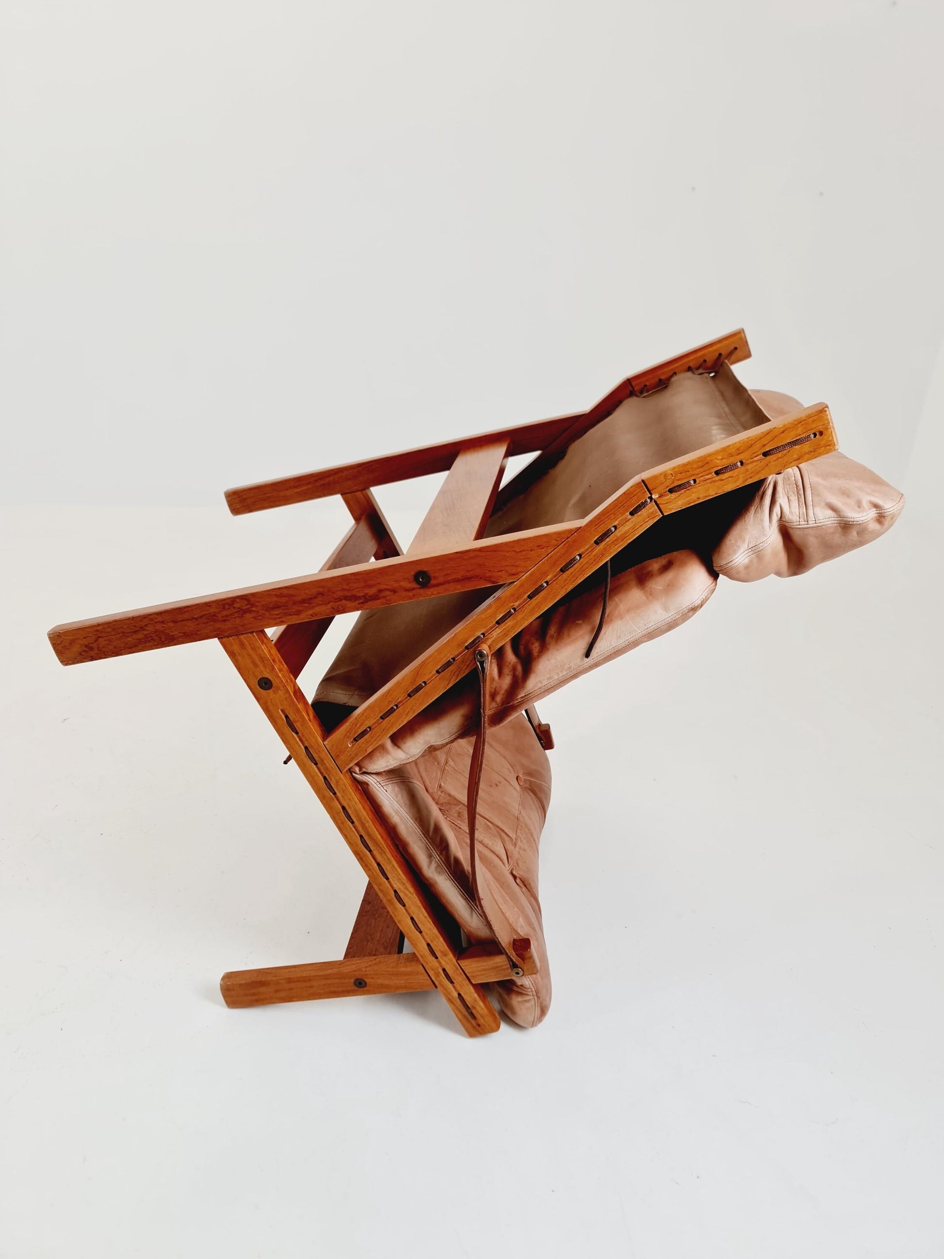 Mid-century Hunter chair by Torbjorn Afdal for Bruksbo 1960s